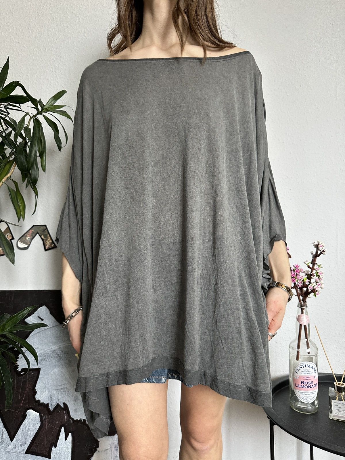 Diesel New Diesel Slouchy Wide Baggy Indie Sleaze Blouse Size ONE SIZE - 8 Thumbnail