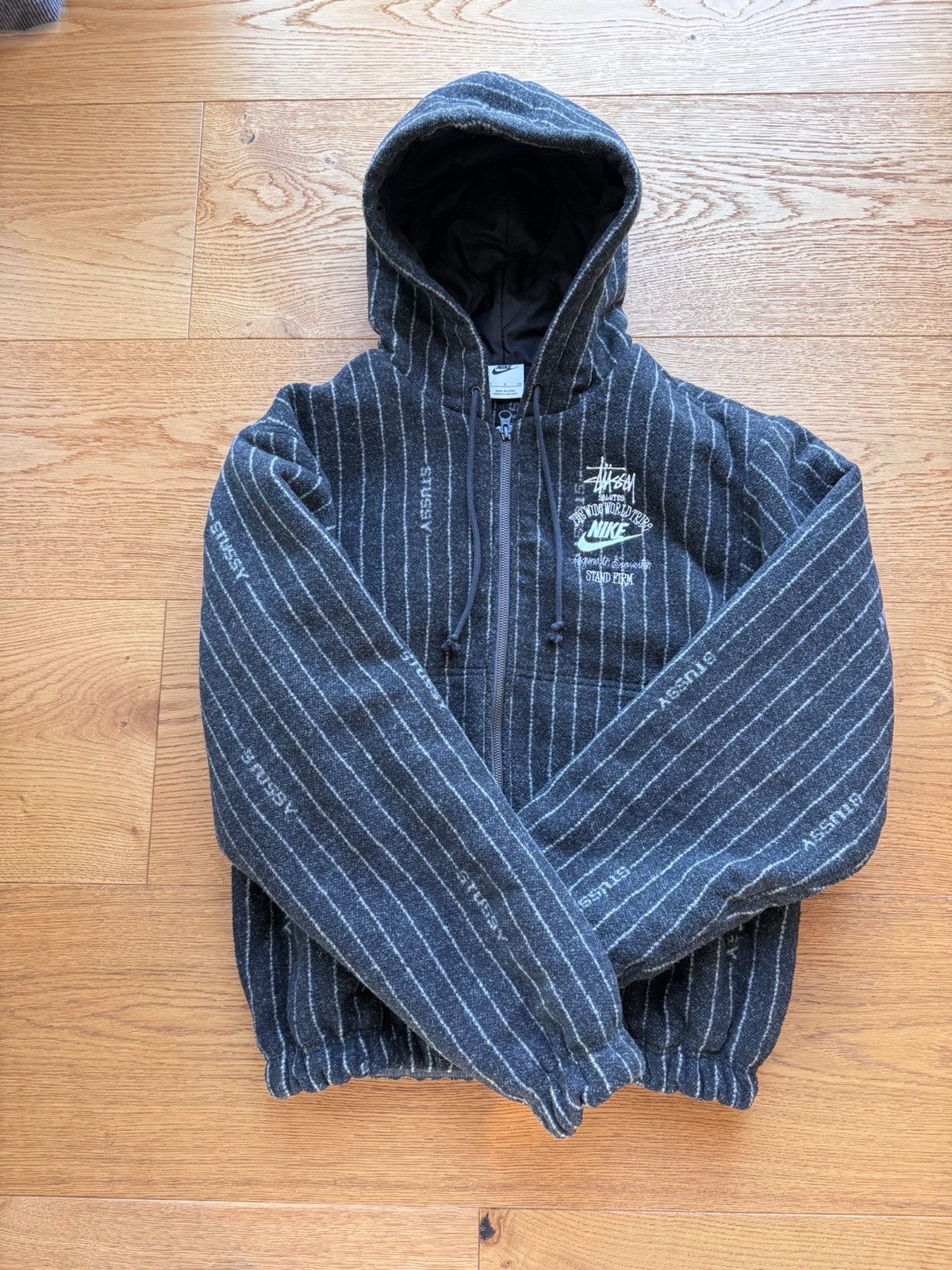 Nike × Stussy Nike x Stüssy pinstripe jacket | S Size US S / EU 44-46 / 1 - 2 Thumbnail