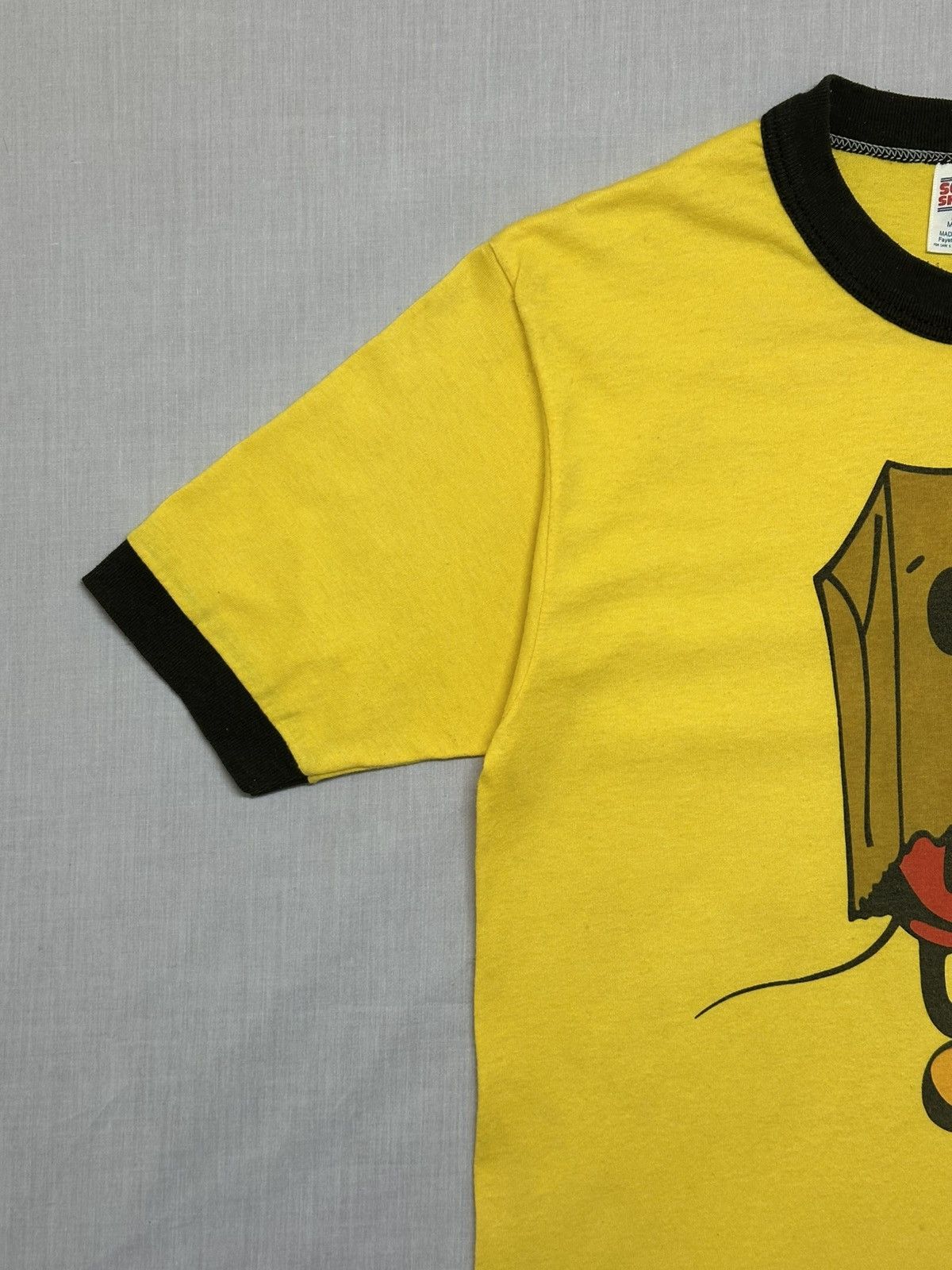 Mickey Mouse Vintage Ringger 90s‼️ Mickey Mouse Paper bag Parody Size US M / EU 48-50 / 2 - 4 Thumbnail