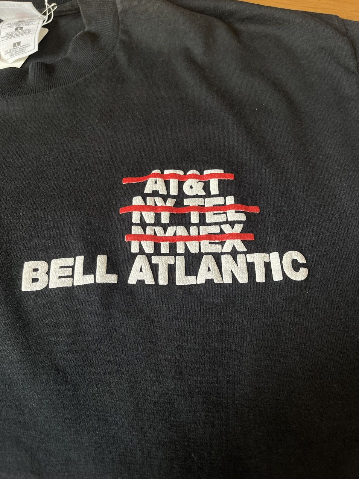 Vintage Vintage BELL ATLANTIC T shirt L. Size US L / EU 52-54 / 3 - 4 Thumbnail