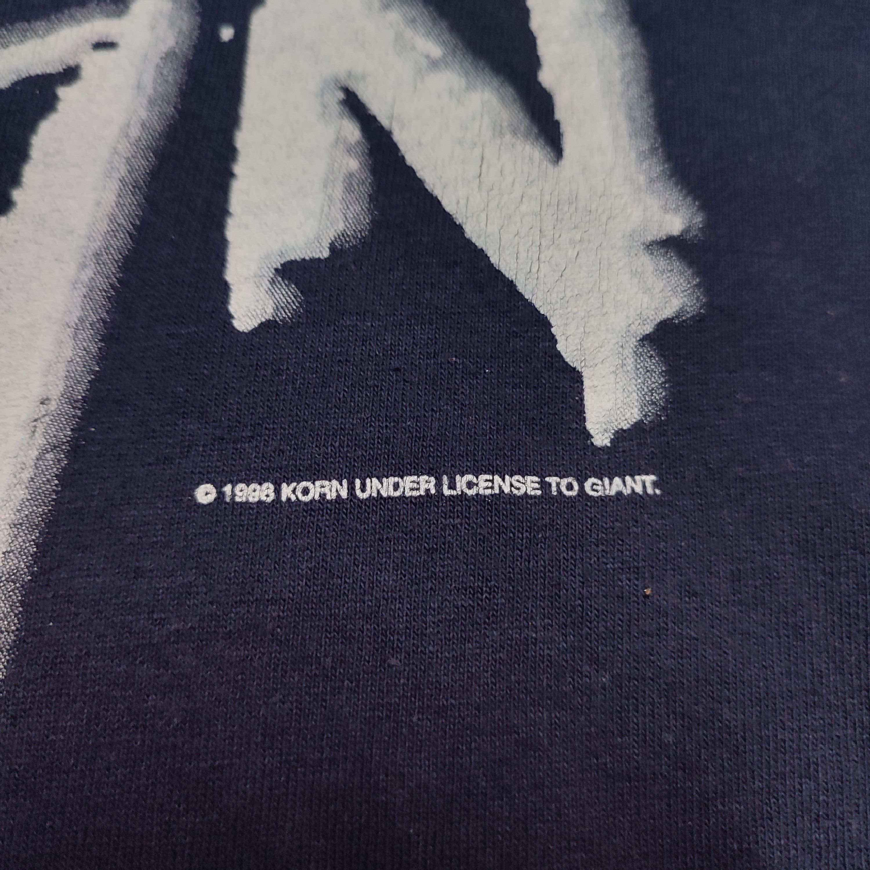 Band Tees × Vintage 🔥Rare🔥Vintage 1998 KORN T-shirt Size US L / EU 52-54 / 3 - 4 Thumbnail