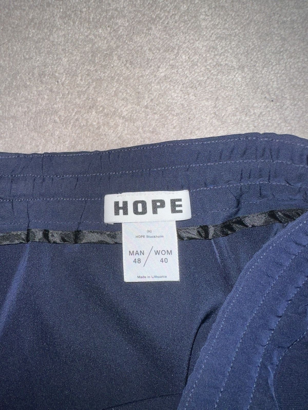 Hope HOPE STHLM Break Trouser Navy 48 Size US 32 / EU 48 - 4 Thumbnail