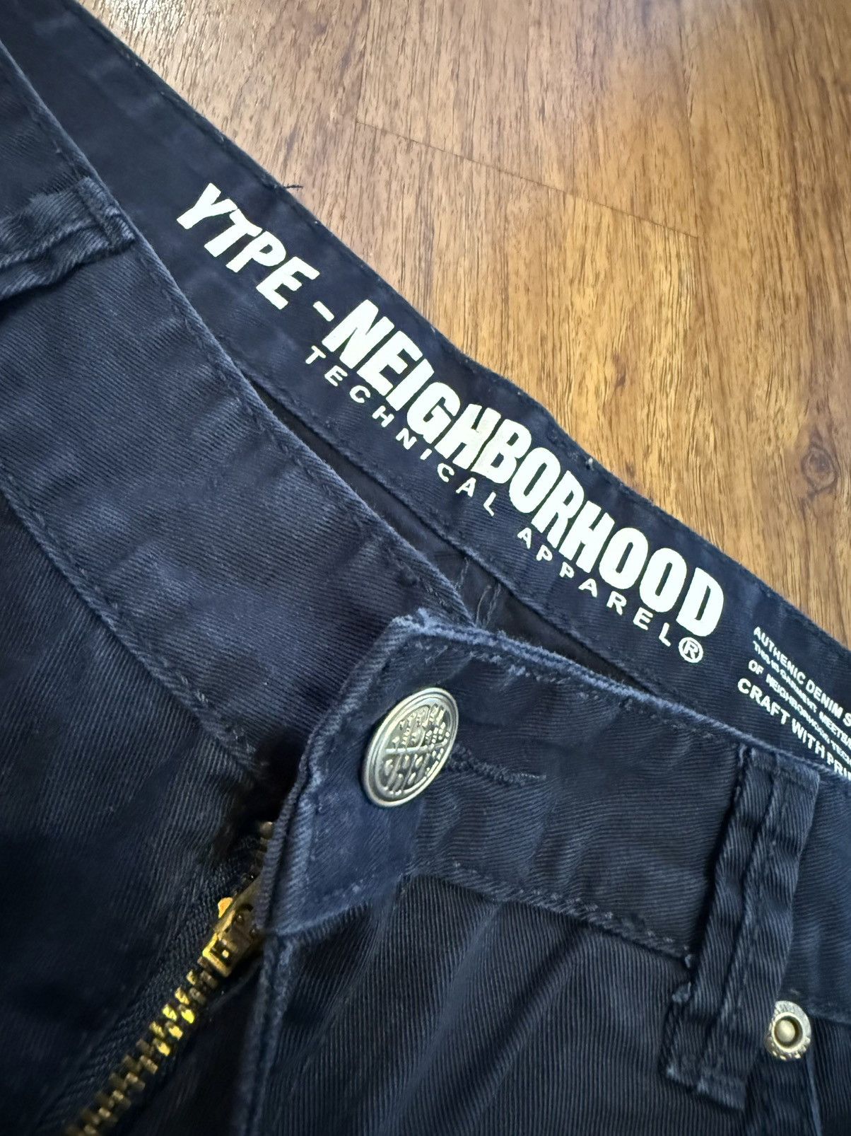 Neighborhood Neighborhood Denim Jeans Pants Made In Japan Slim YTPE 33 Size US 33 - 4 Thumbnail