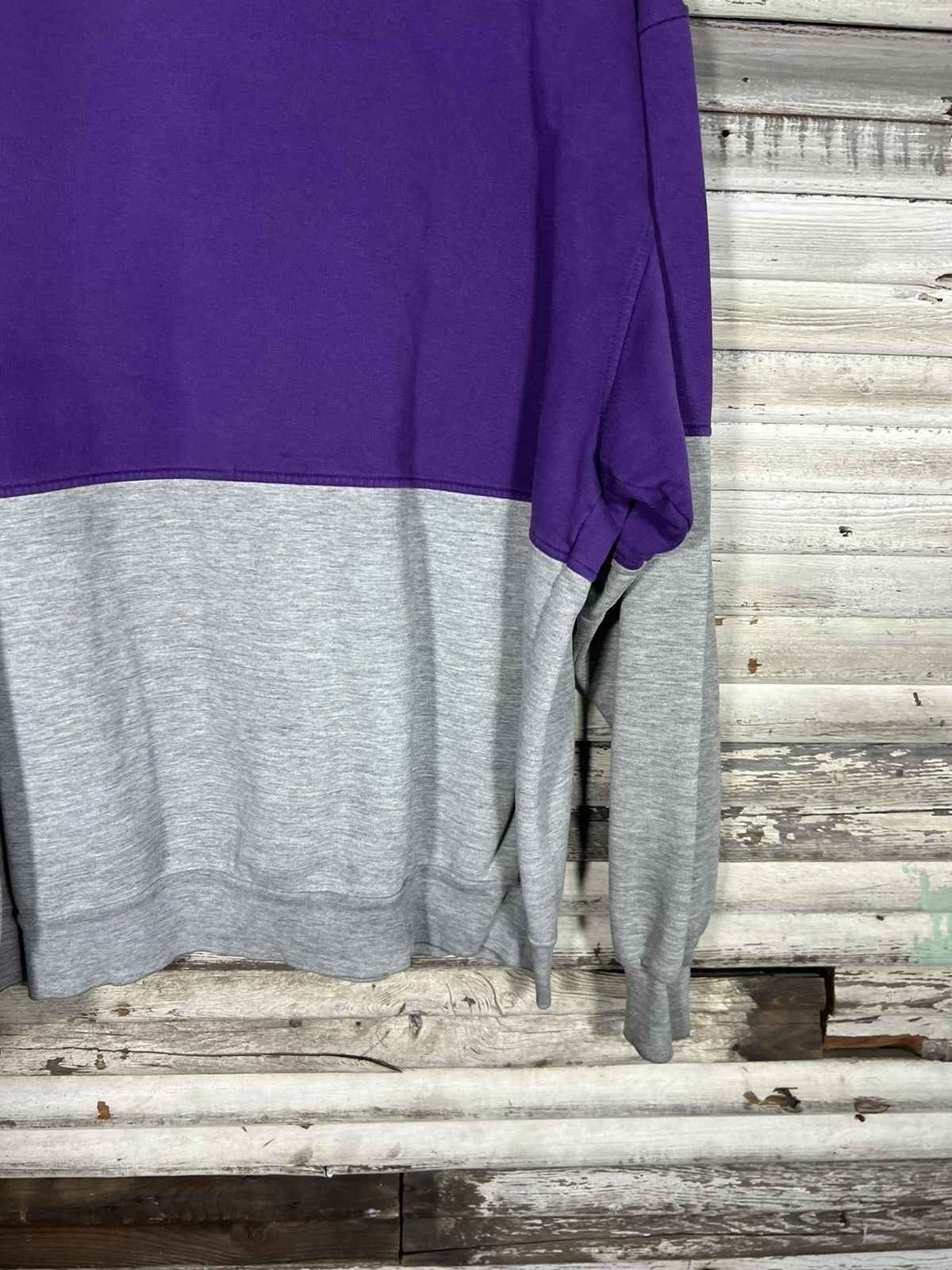 Nike × Vintage Vintage Two Tone Nike Sweatshirt Size US XL / EU 56 / 4 - 7 Thumbnail