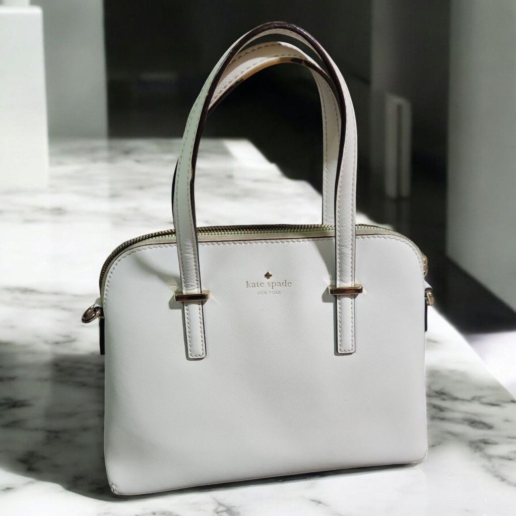 Women's Kate Spade Satchel Handbag White