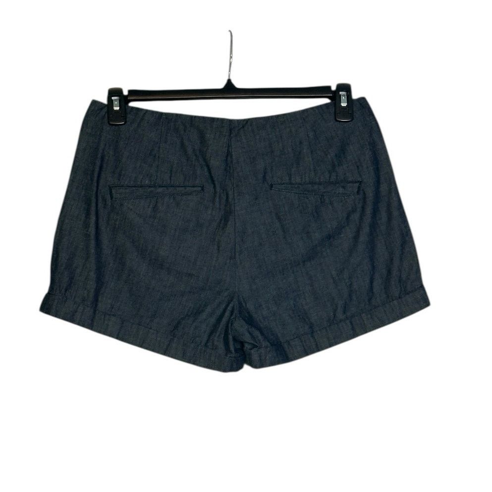 J.Crew J.Crew blue chambray pleated shorts size 6 Size 28" / US 6 / IT 42 - 2 Thumbnail
