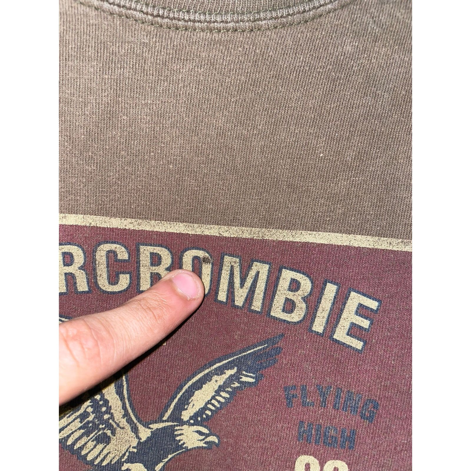 Abercrombie & Fitch Y2K Abercrombie & Fitch Fighting Eagles Shirt Long Sleeve L Size US L / EU 52-54 / 3 - 4 Thumbnail