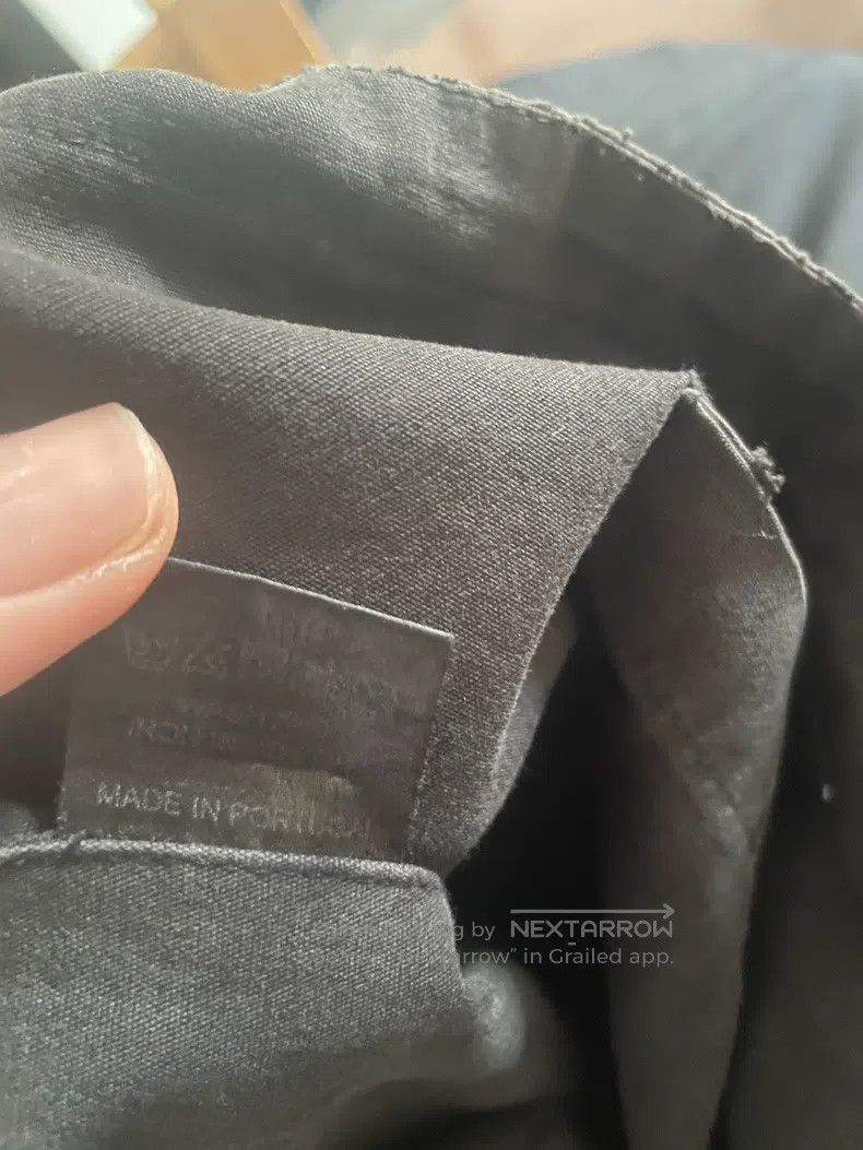 Raf Simons Portrait one-shoulder canvas bag