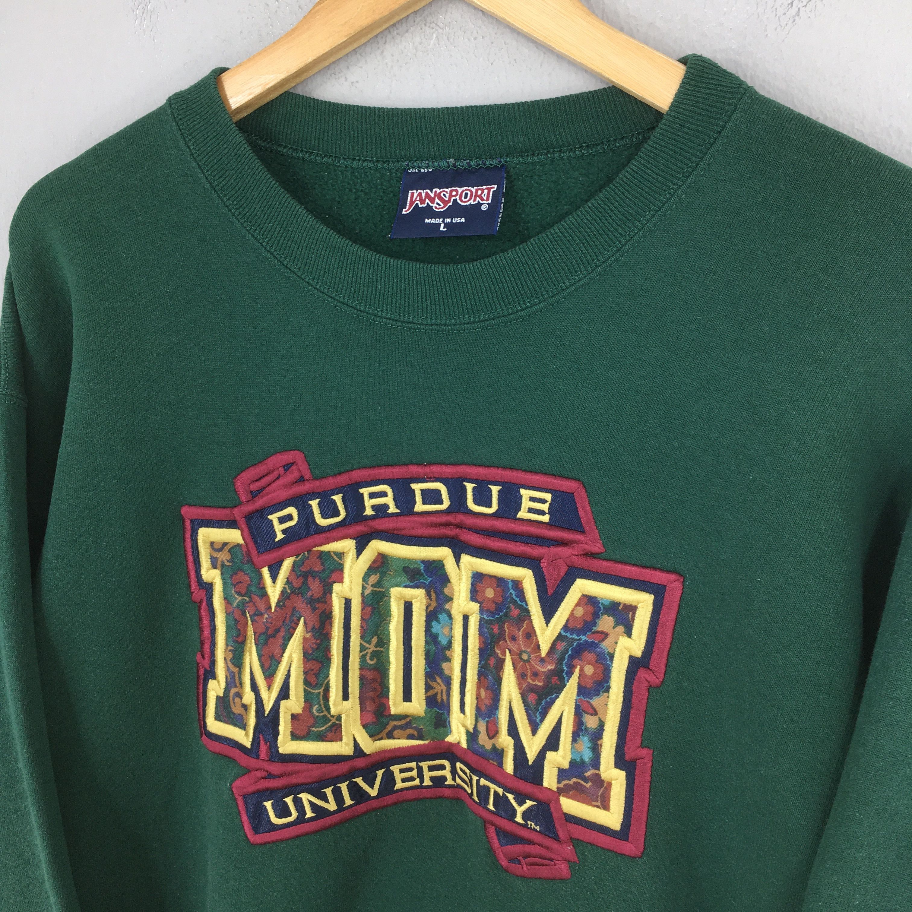 Vintage Vintage Purdue University Sweatshirt Large Size US L / EU 52-54 / 3 - 3 Thumbnail
