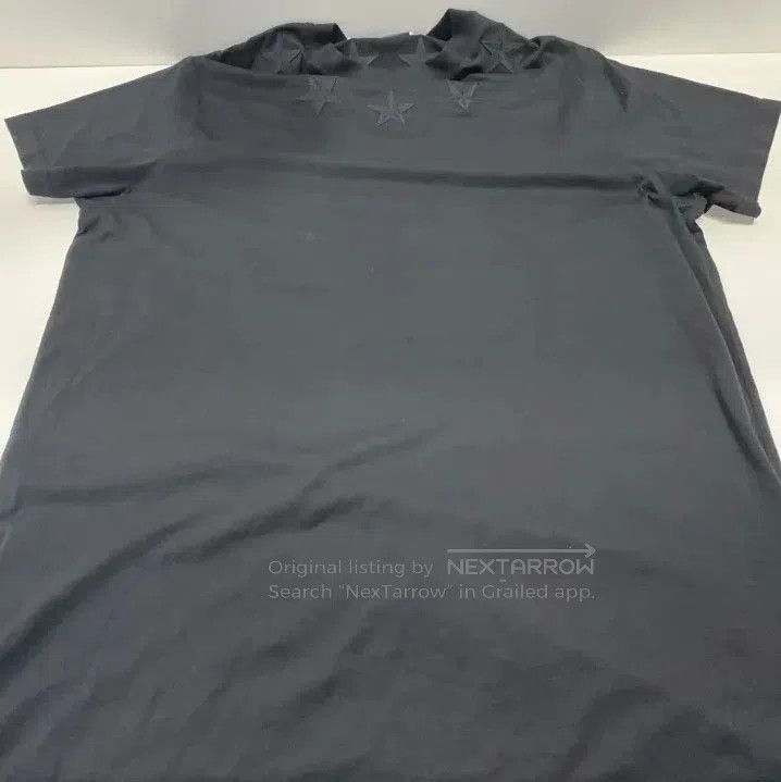 Givenchy GIVENCHY Men's Cotton Star Embroidery Short-Sleeve T-Shirt. Size US XS / EU 42 / 0 - 7 Thumbnail