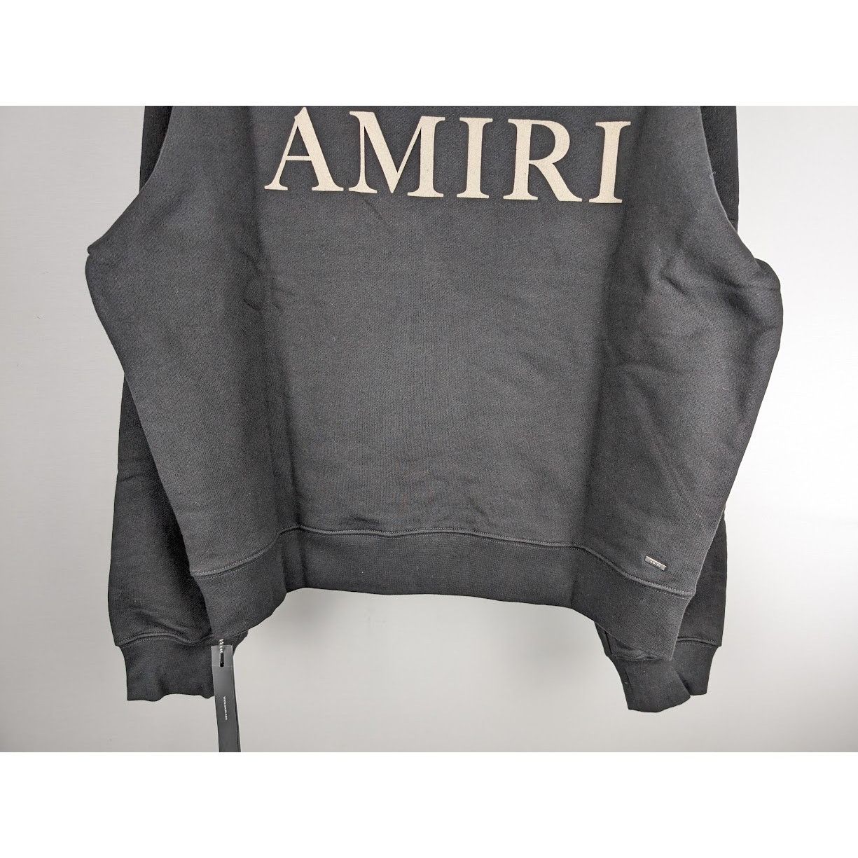 Amiri o1rshd1 Puff Logo Hoodie in Black Size US XL / EU 56 / 4 - 14 Thumbnail