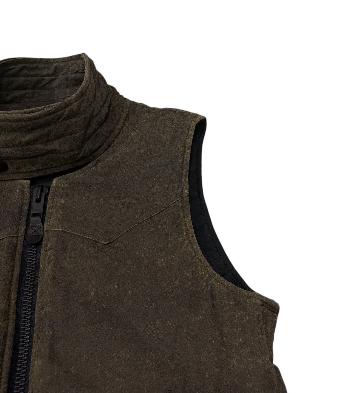 Maison MIHARA YASUHIRO Vintage MiharaYasuhiro Polyurethane Zipper Belt Vest Jacket Size US M / EU 48-50 / 2 - 2 Thumbnail