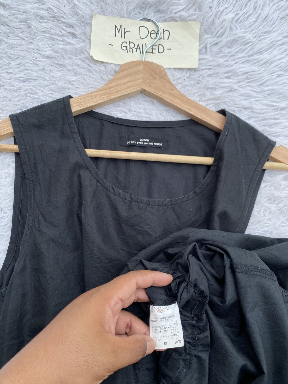 Zucca Rare Zucca by Issey Miyake Unique Dress Pattern Size M / US 6-8 / IT 42-44 - 14 Thumbnail