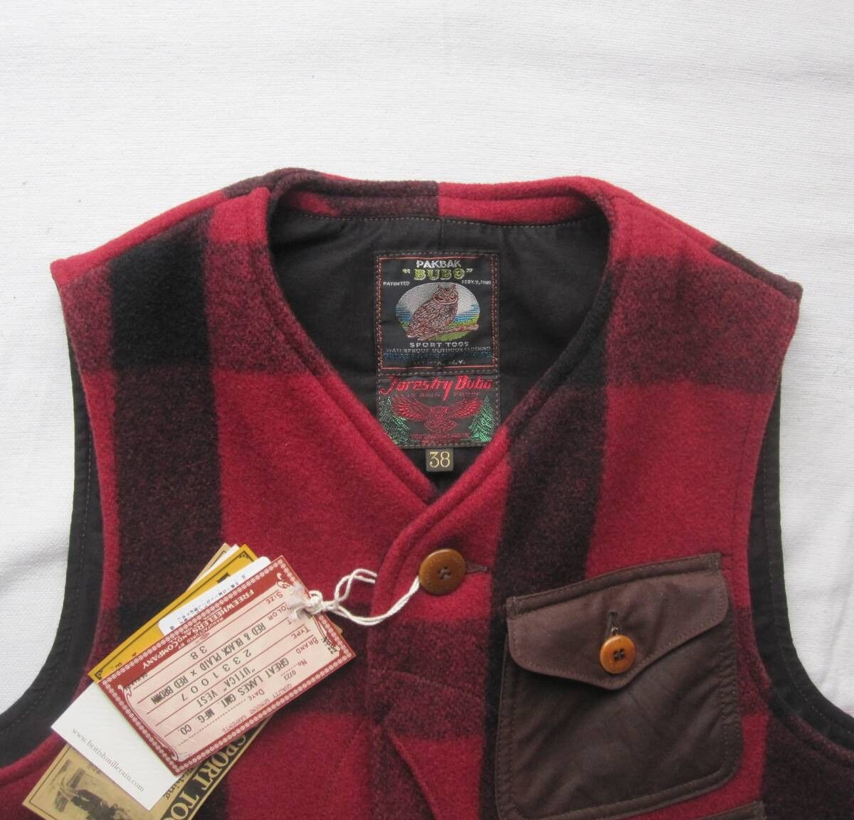 Freewheelers FREEWHEELERS “UTICA” HUNTING VEST 38 Size US M / EU 48-50 / 2 - 3 Thumbnail