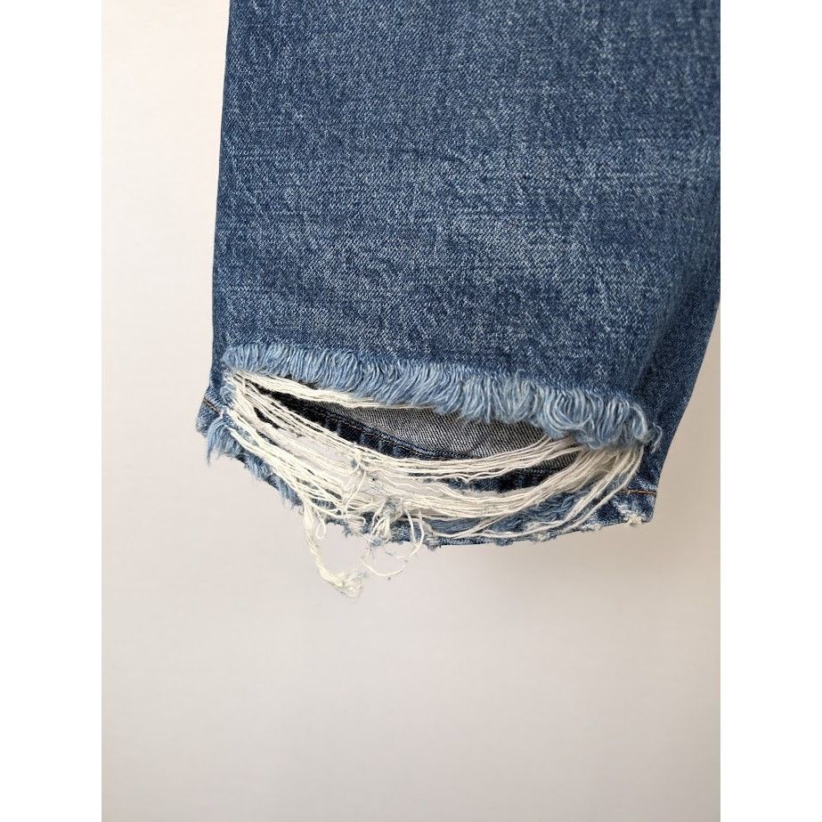 Balenciaga o1rshd1 Denim Jeans in Blue Size US 29 - 16 Thumbnail