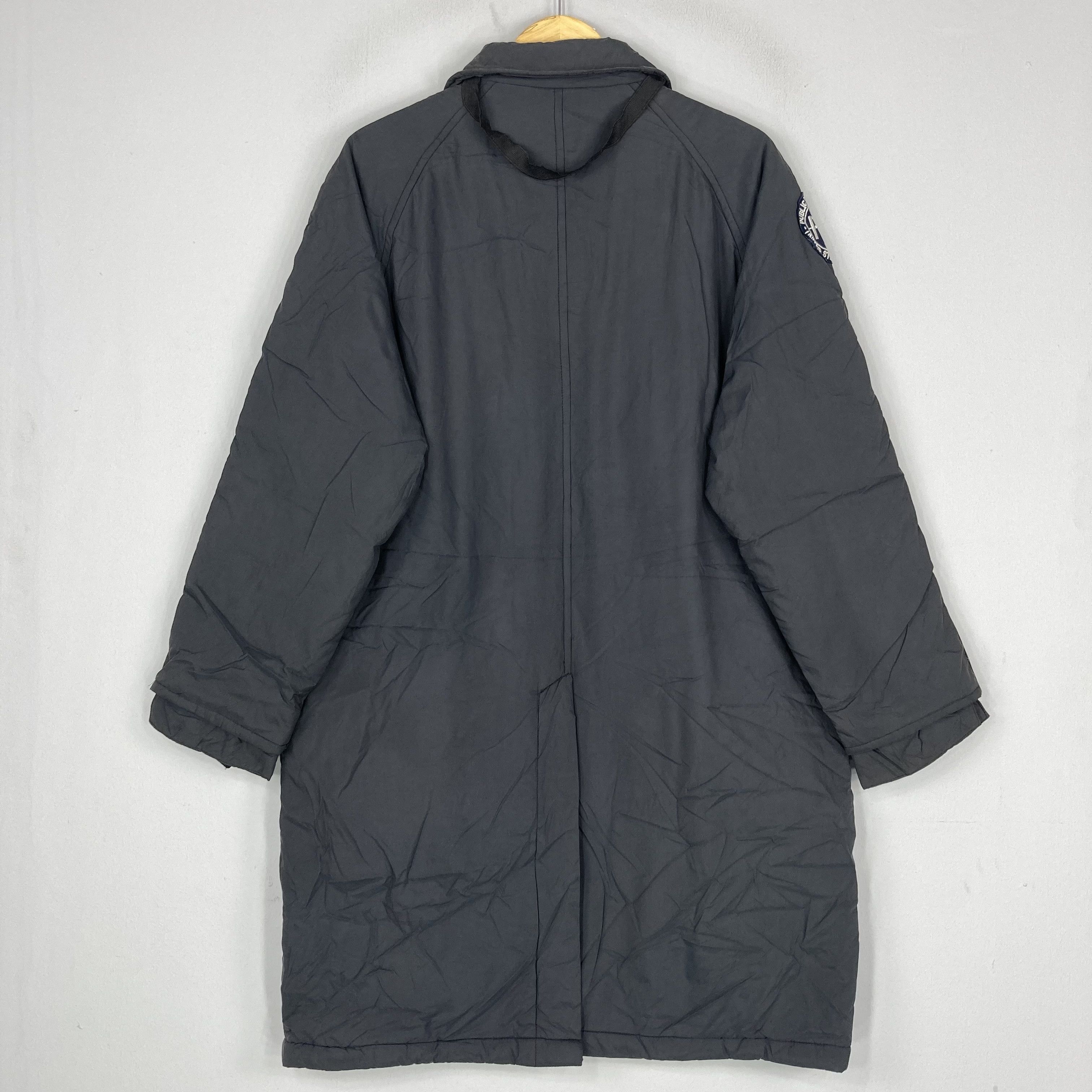Avirex Vintage AVIREX USA Black Trench Coat Parka Jacket Size US M / EU 48-50 / 2 - 2 Thumbnail
