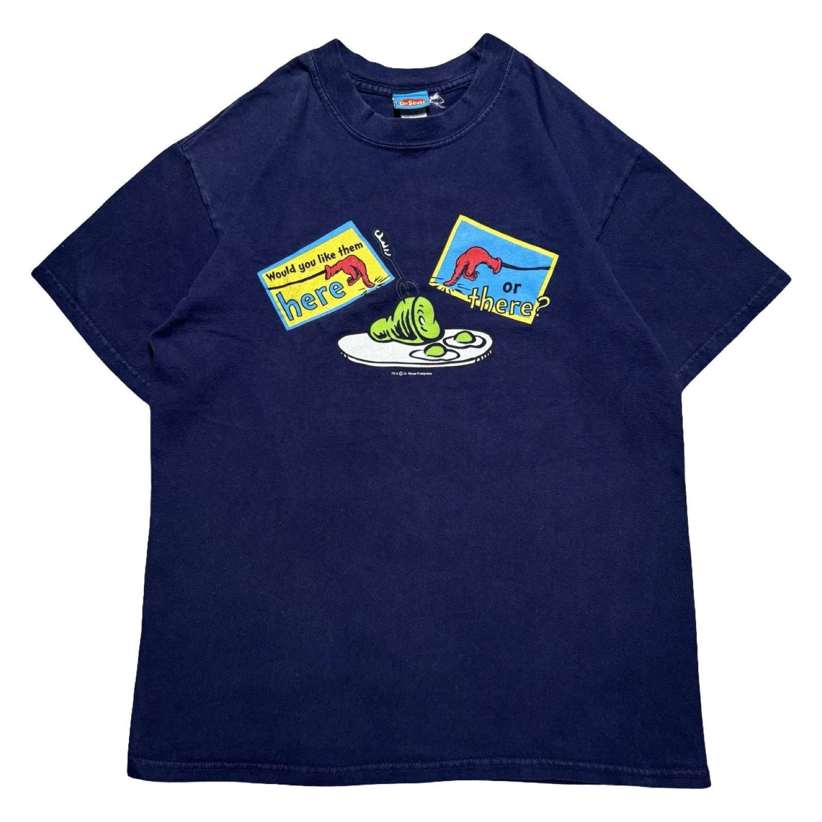 Other VTG Dr. Seuss 1997 Green Eggs and Ham Sam I Am Seuss Mens M Size US M / EU 48-50 / 2 - 1 Thumbnail