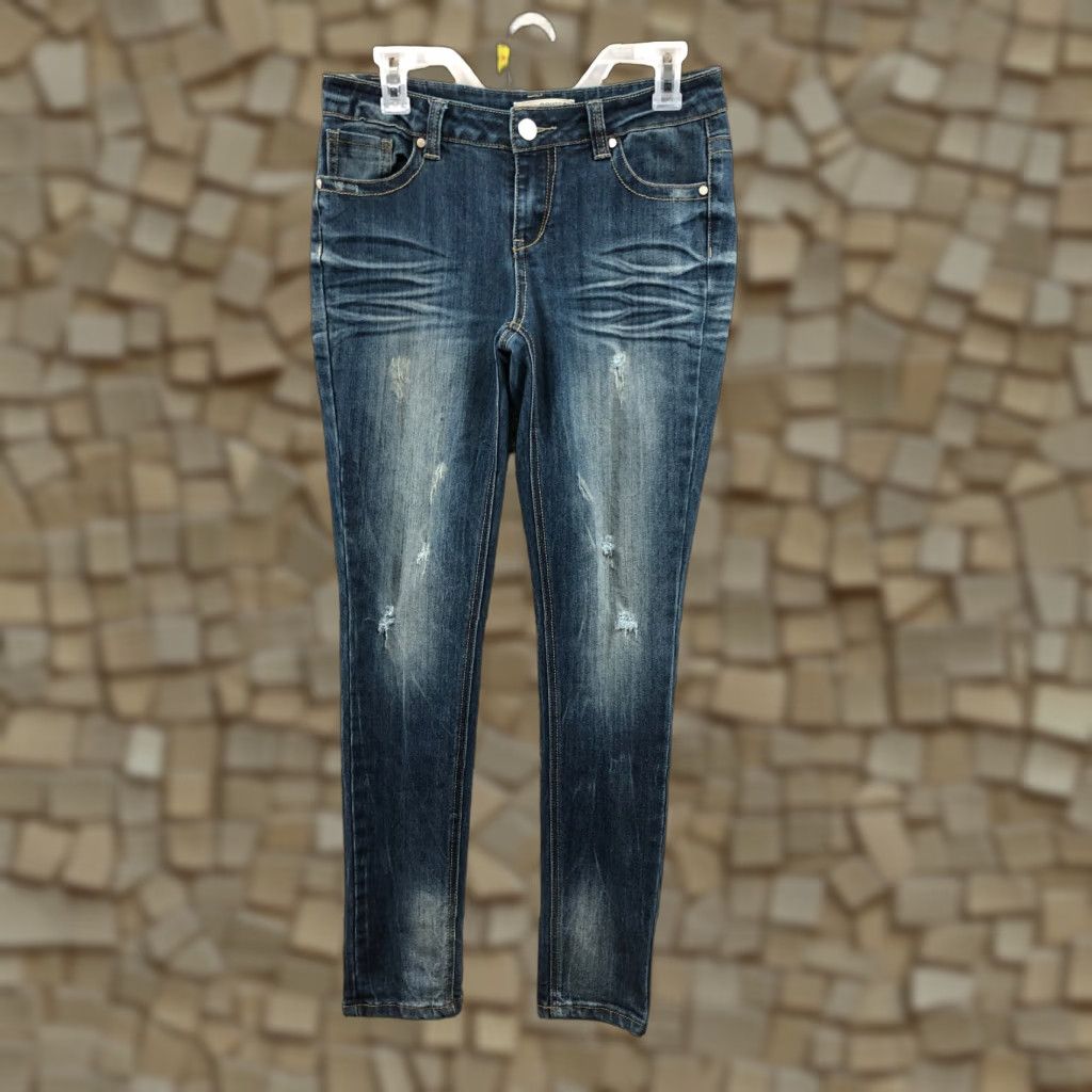Route 66 Route 66 Skinny Jeans Size 10 Womens Mid Rise Dark Wash Blue Denim Size 32" / US 10 / IT 46 - 1 Thumbnail