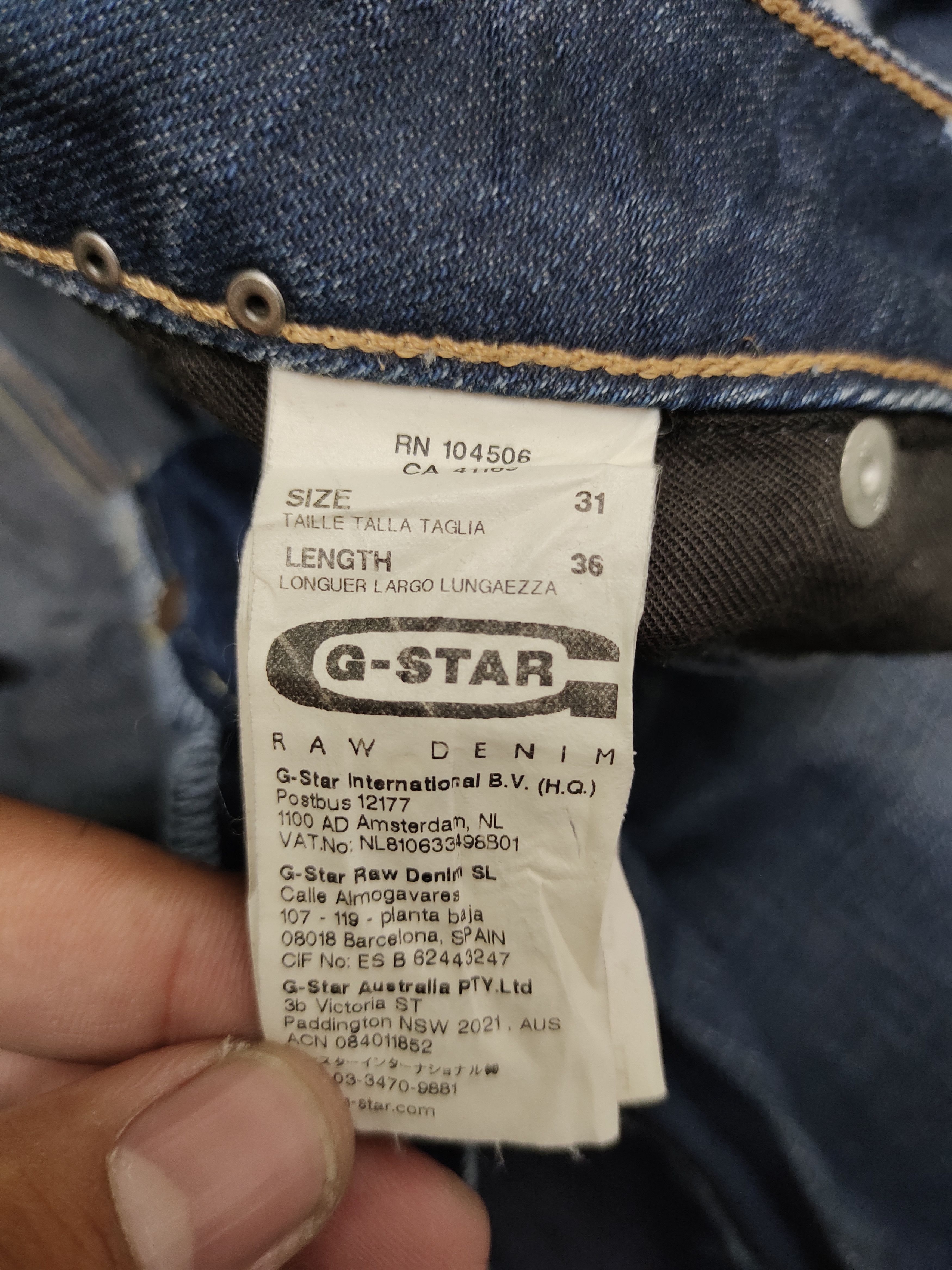 G-Star Flare Jeans G-Star Raw Low Rise Denim Bootcut Y2k Size US 32 / EU 48 - 16 Thumbnail