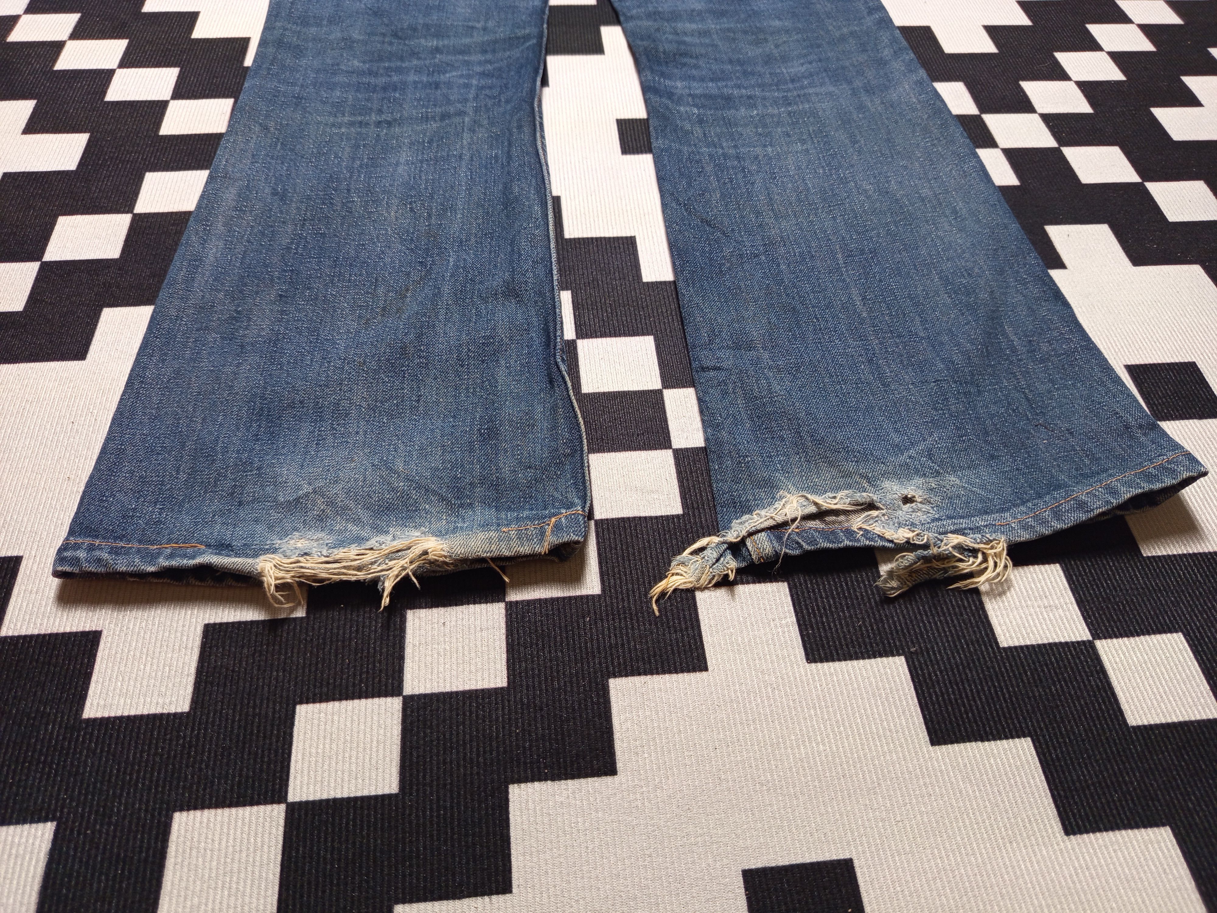 Kapital Flare Jeans Levis Distress Boot Cut Size US 29 - 13 Thumbnail