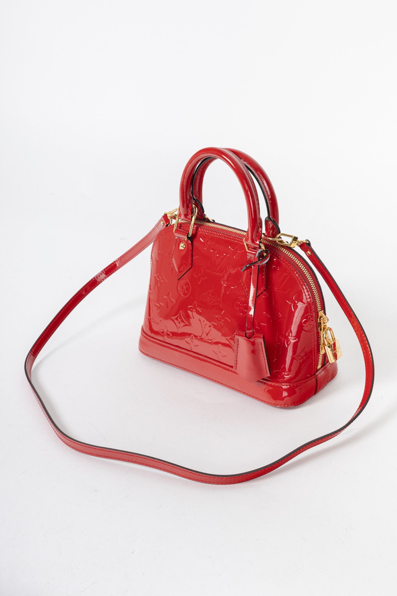 Louis Vuitton Louis Vuitton Alma BB Cerise Monogram Vernis Tote Size ONE SIZE - 6 Thumbnail