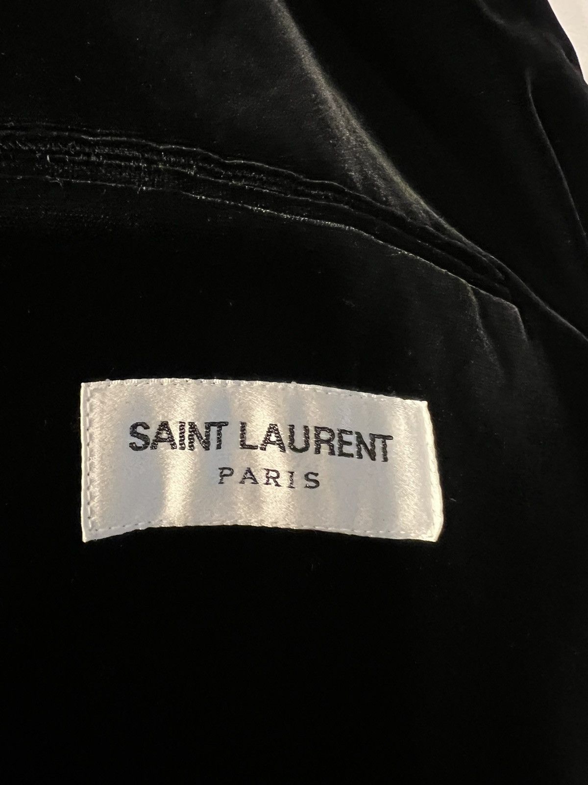 Saint Laurent Paris Saint Laurent quilted velvet jacket. 54/44. $5390 Size US L / EU 52-54 / 3 - 5 Thumbnail