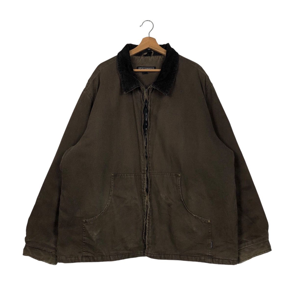 Japanese Brand 📌Vintage Detroit Chore Jacket Duck Canvas Dakota Usa Size US XXL / EU 58 / 5 - 2 Thumbnail