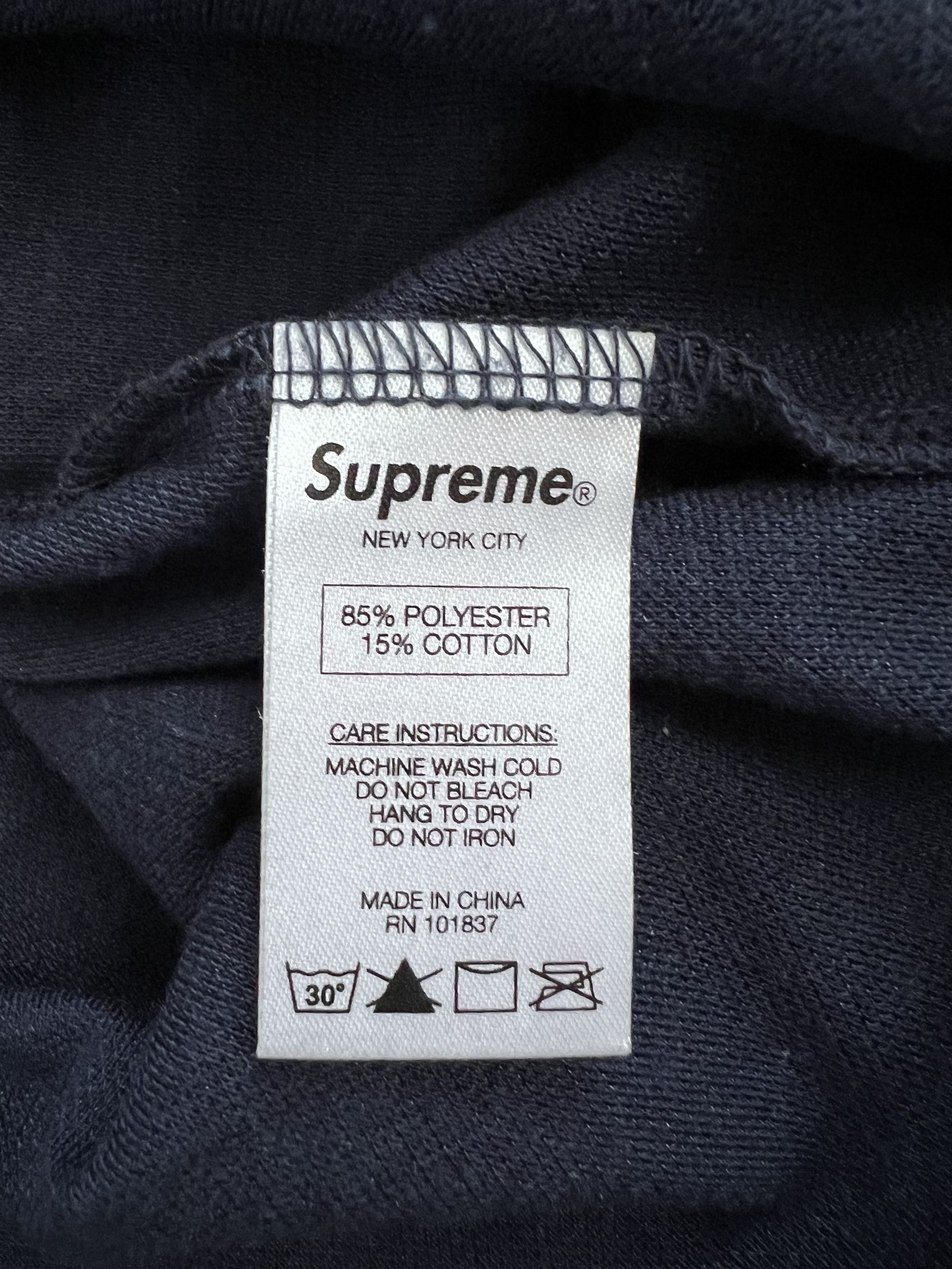 Supreme Supreme Arabic Logo Soccer Jersey from S/S14 in Navy Size US M / EU 48-50 / 2 - 4 Thumbnail