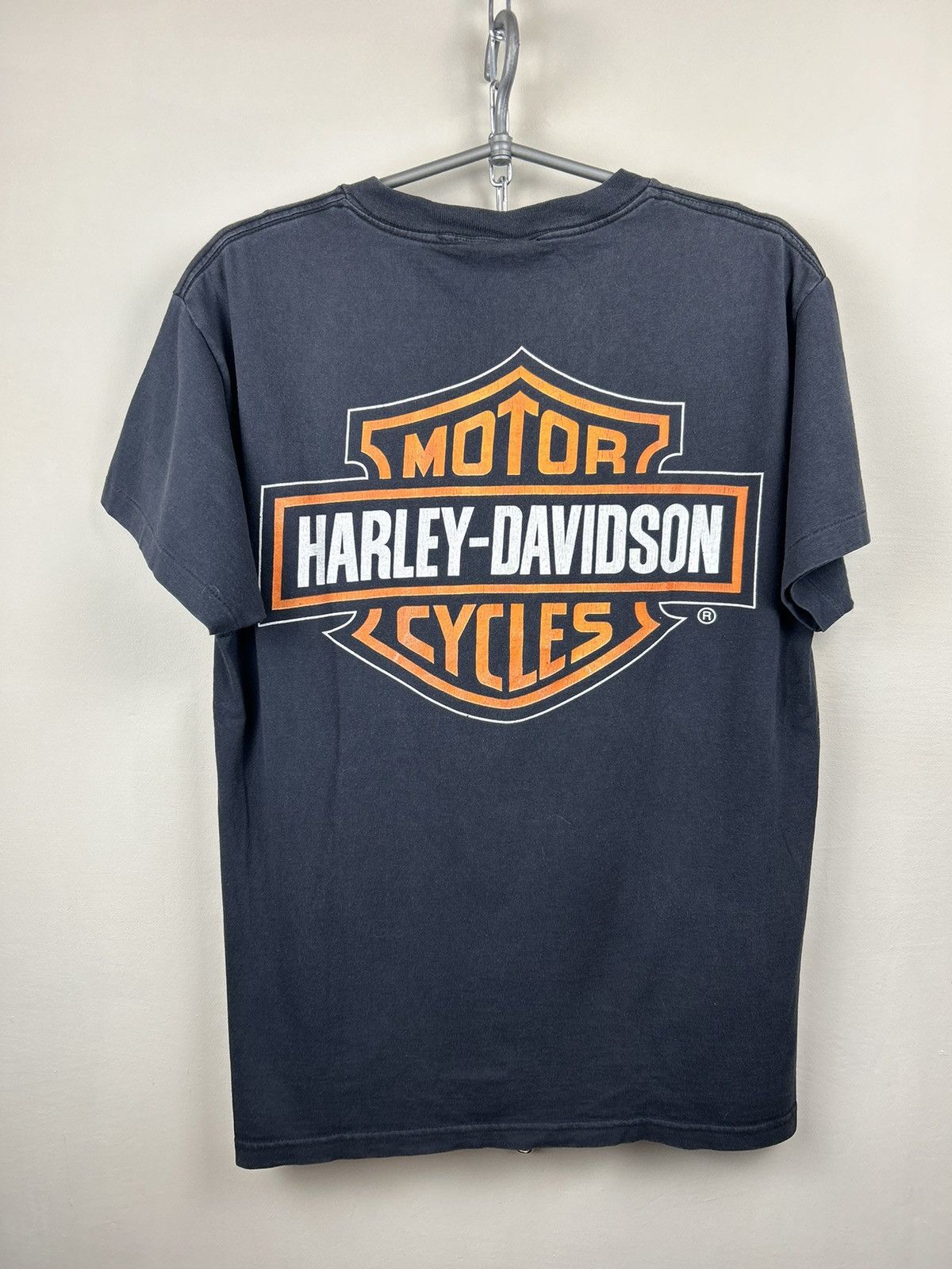 Harley Davidson VTG 90s Harley Davidson Daytona Beach Eagle Biker T shirt Size US M / EU 48-50 / 2 - 12 Thumbnail