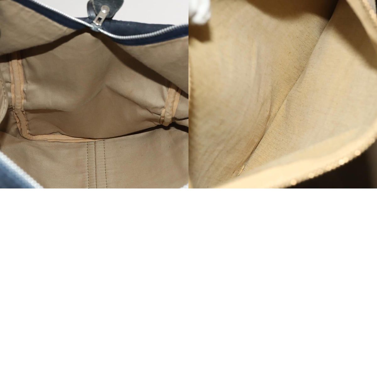Dior DIOR Trotter Canvas Boston Bag Suede Navy Silver Size ONE SIZE - 12 Thumbnail