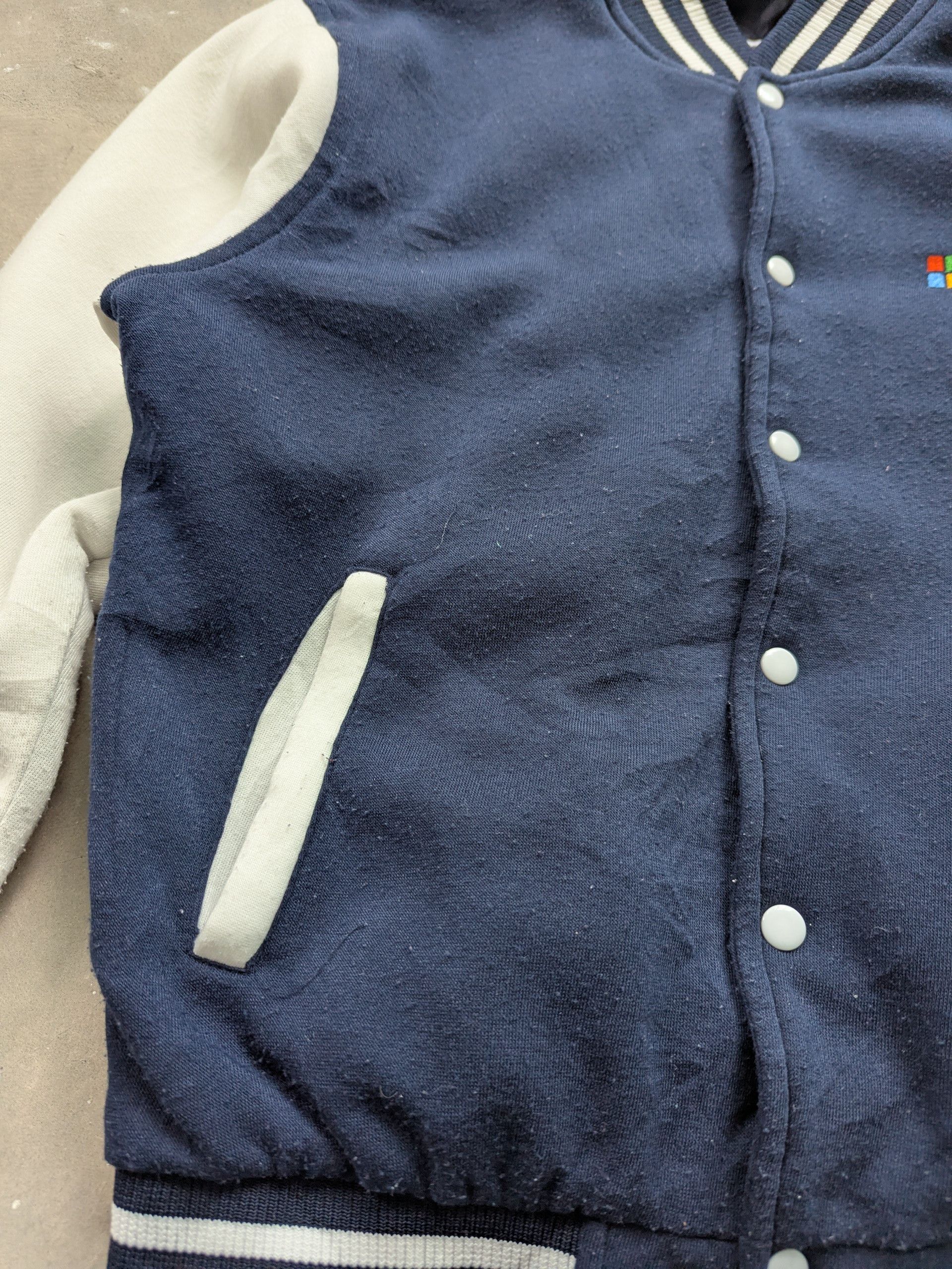 Microsoft Vintage Microsoft Varsity Jacket APAC Size US M / EU 48-50 / 2 - 9 Thumbnail