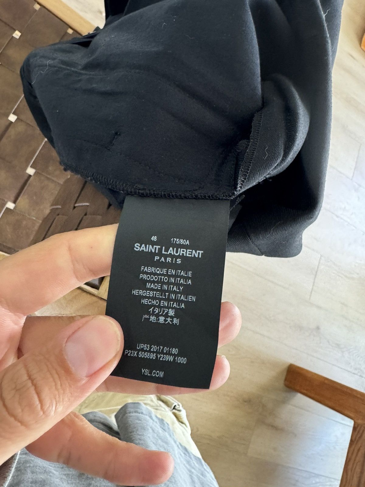 Saint Laurent Paris Pleated Belted Suit shorts Size US 32 / EU 48 - 4 Thumbnail
