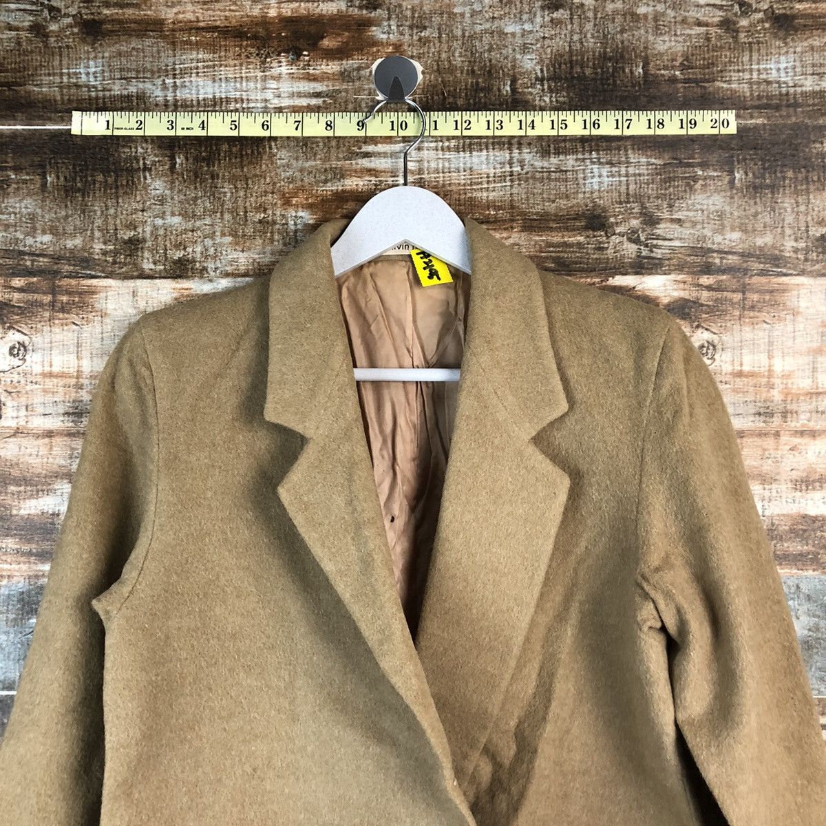 Calvin Klein Calvin Klein Brown vintage blazer #A2195 Size US S / EU 44-46 / 1 - 4 Thumbnail