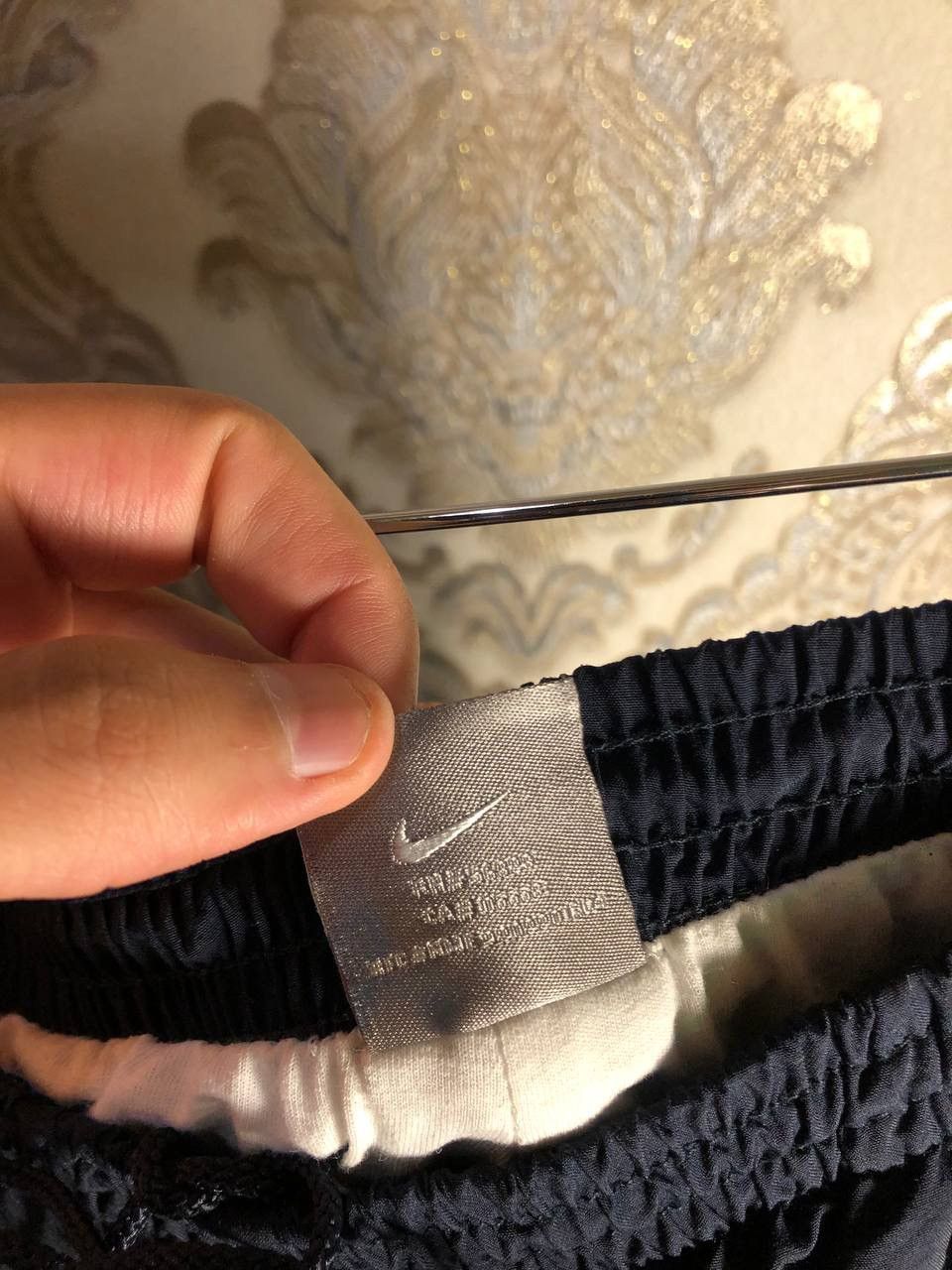 Nike × Vintage VERY RARE NIKE SWEATPANTS NYLON DRILL Y2K RETRO 90s SWOOSH Size US 34 / EU 50 - 4 Thumbnail