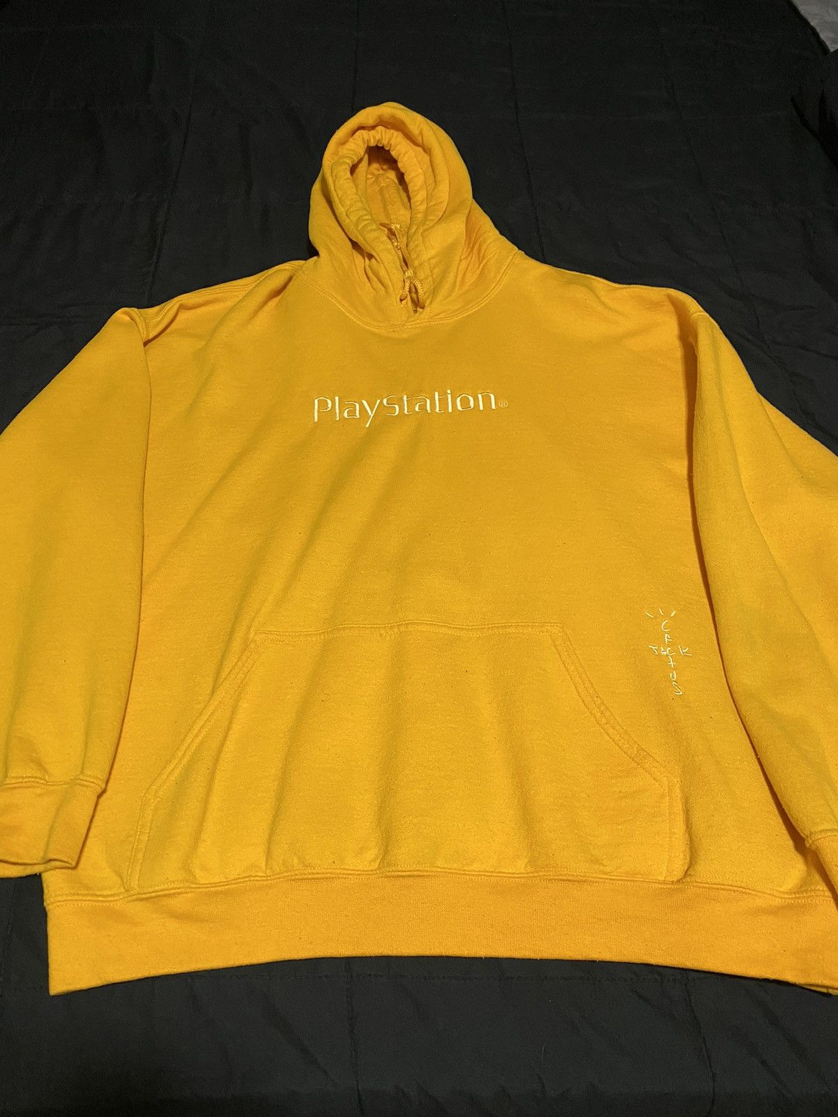 Playstation yellow hoodie online