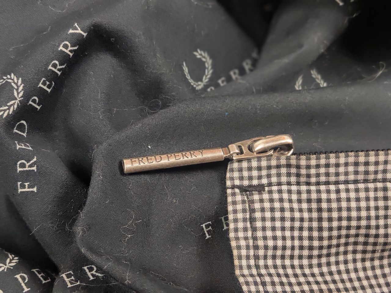 Fred Perry Vintage Fred Perry Light Classic Cotton chek Bomber jacket Size US M / EU 48-50 / 2 - 15 Thumbnail