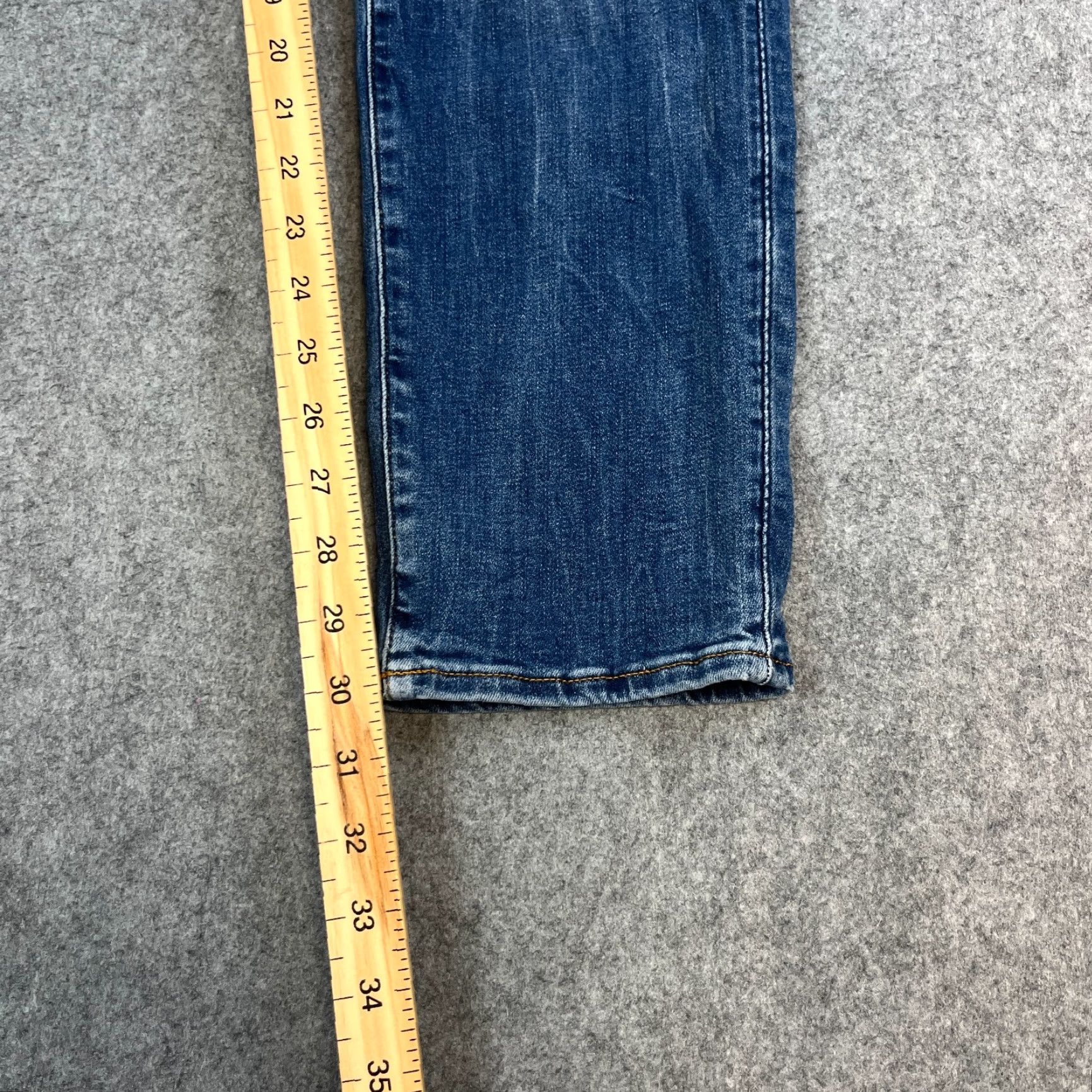 G-Star G-Star Jeans Slim Skinny 30 32 Medium Wash Blue Stretch Whiskers 3301 Mens Denim 5-Pocket Comfort Stretch Size US 30 / EU 46 - 4 Thumbnail