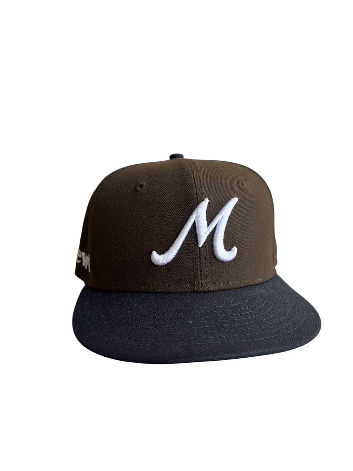 mewt Mewt Walnut Navy New Era 59Fifty Fitted Hat Size ONE SIZE - 5 Thumbnail