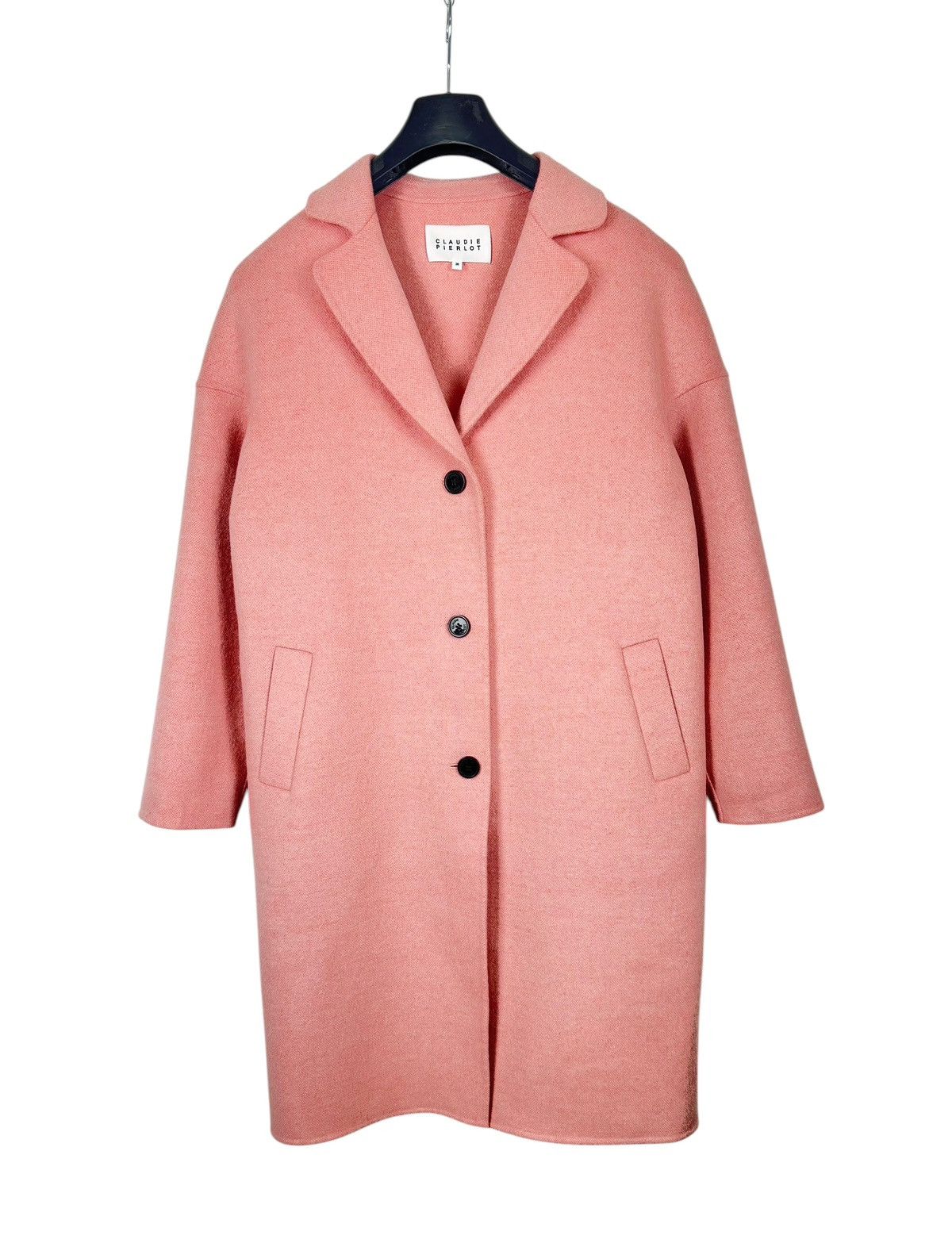 Other Claudie Pierlot Galva Coat Wool-Silk size 36 Size XS / US 0-2 / IT 36-38 - 9 Thumbnail