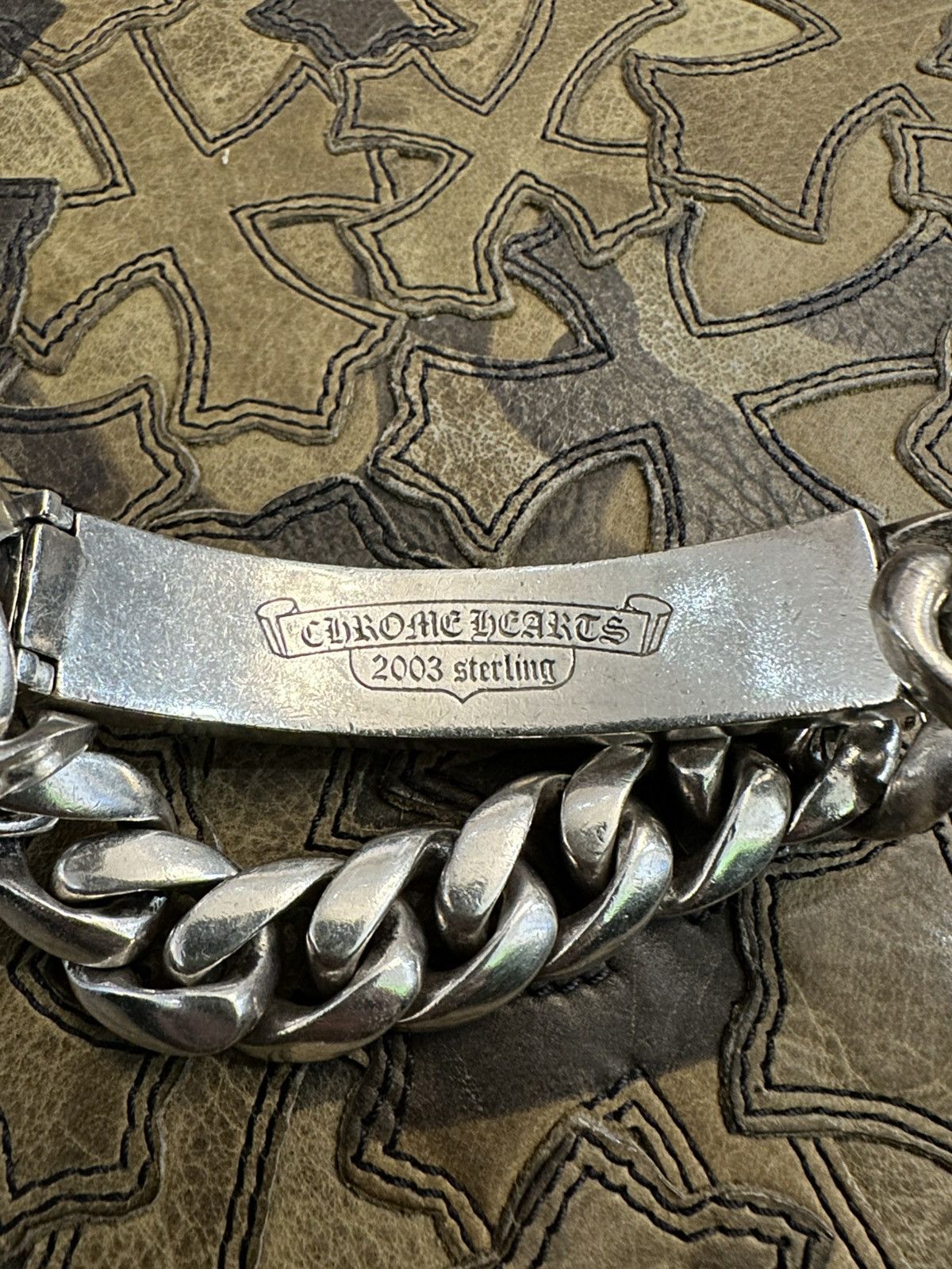 Chrome Hearts CHROME HEARTS FUCK YOU EXTRA LINKS BRACELET Size ONE SIZE - 5 Thumbnail