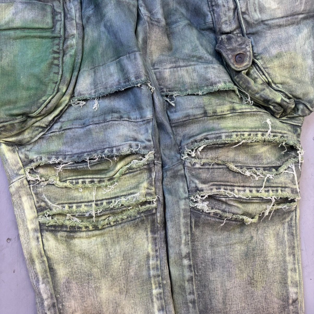Julius SS2022 “_PERMANENT” Exhibition Sample Gas Mask Cargos Size US 34 / EU 50 - 3 Thumbnail