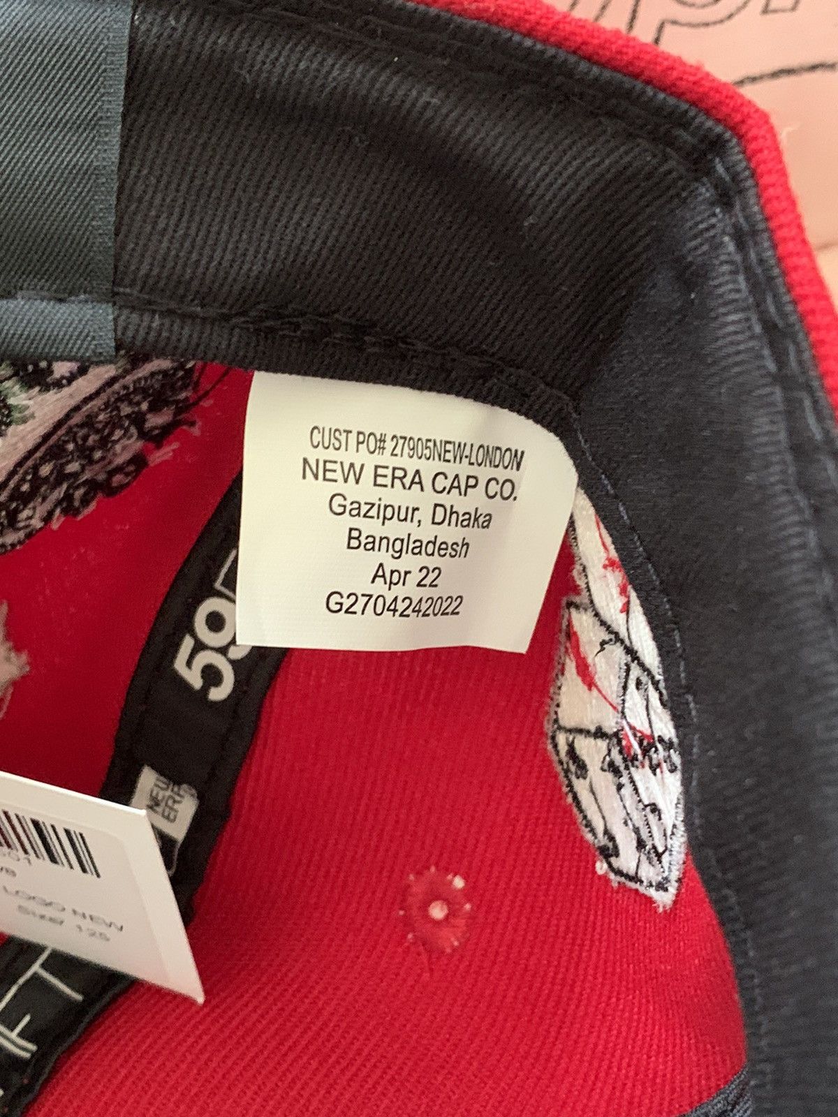 New Era × Supreme Supreme X New Era Characters S Logo SS22 Size 34 - 7 Thumbnail