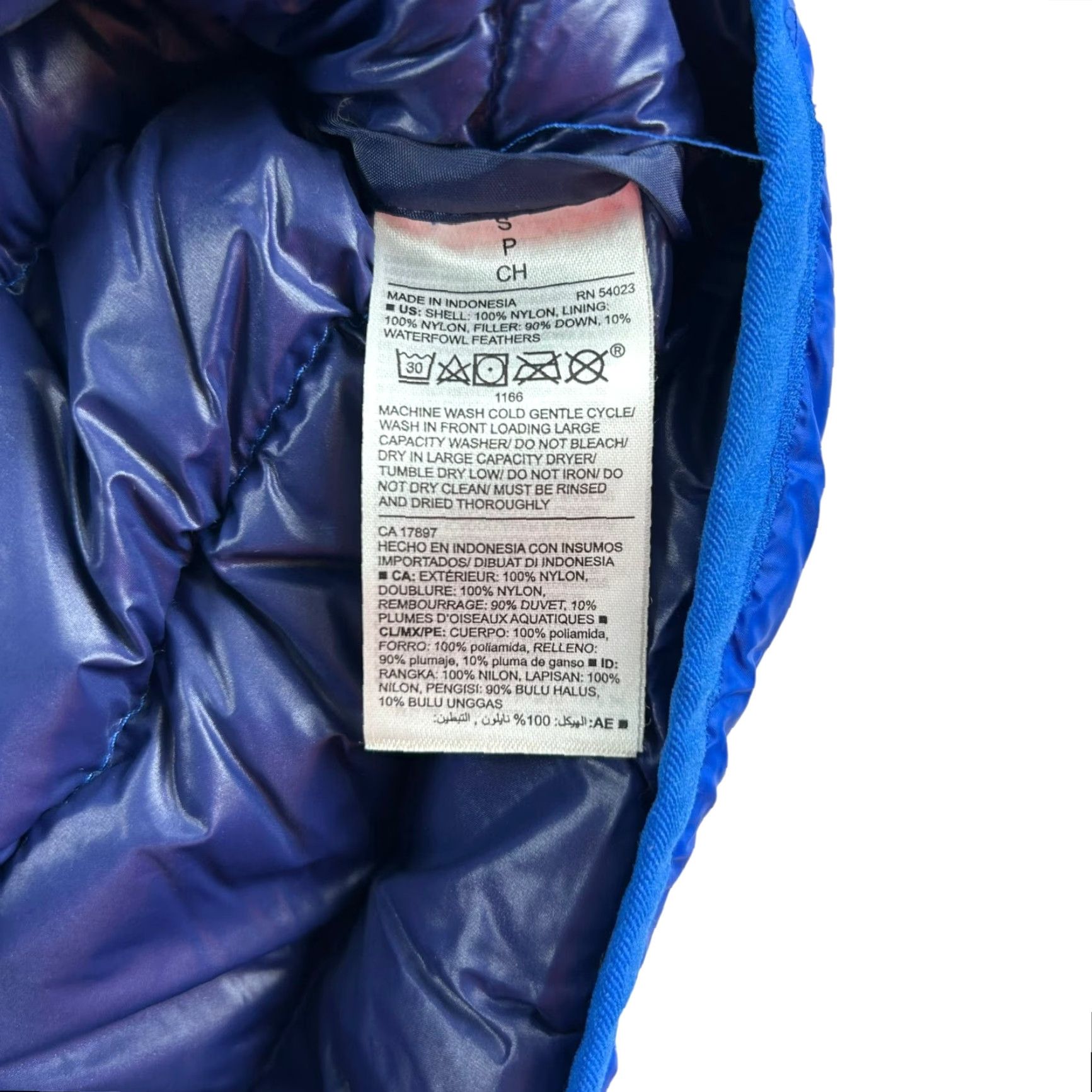 Old Navy Old Navy Men's Puffer Jacket Nylon Down Blue Small Size US S / EU 44-46 / 1 - 3 Thumbnail