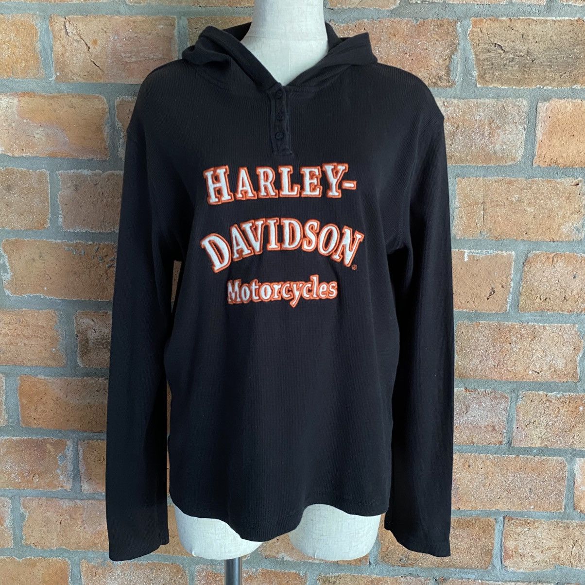 Harley Davidson Black Harley-Davidson Hoodie Sweatshirt Size S / US 4 / IT 40 - 13 Thumbnail
