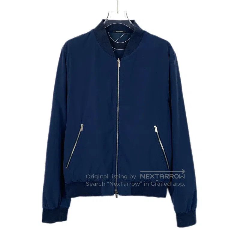 Hermes Hermes Blue Pig Nose Two-Sided Zipper Jacket Size US S / EU 44-46 / 1 - 3 Thumbnail