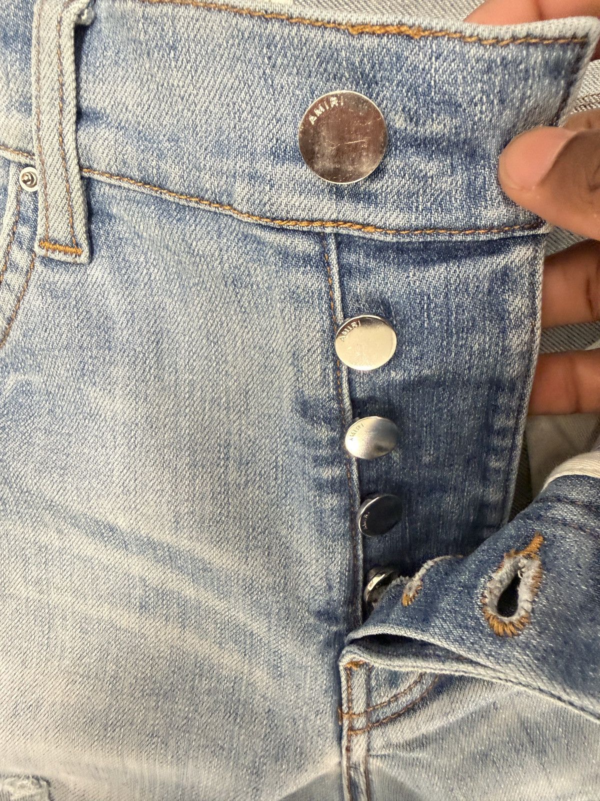 Amiri Amiri Mx1 Black Patch Size US 28 / EU 44 - 4 Thumbnail