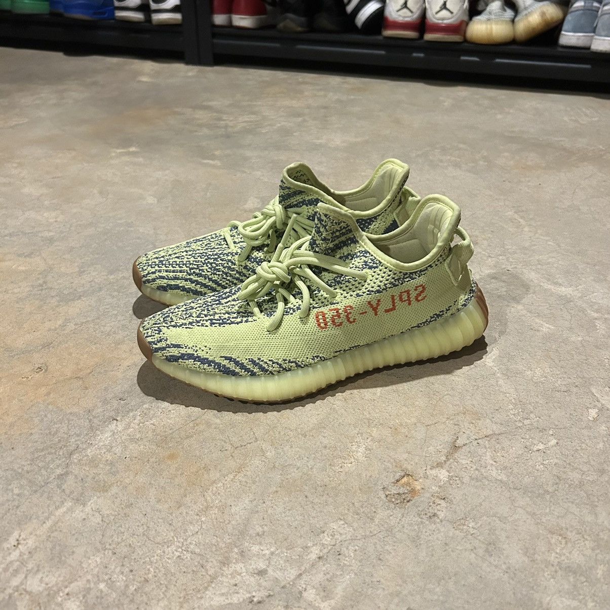 Adidas × Kanye West × Yeezy Adidas Yeezy Boost 350 V2 Semi Frozen Yellow 2017 US 8 Size US 8 / EU 41 - 2 Thumbnail