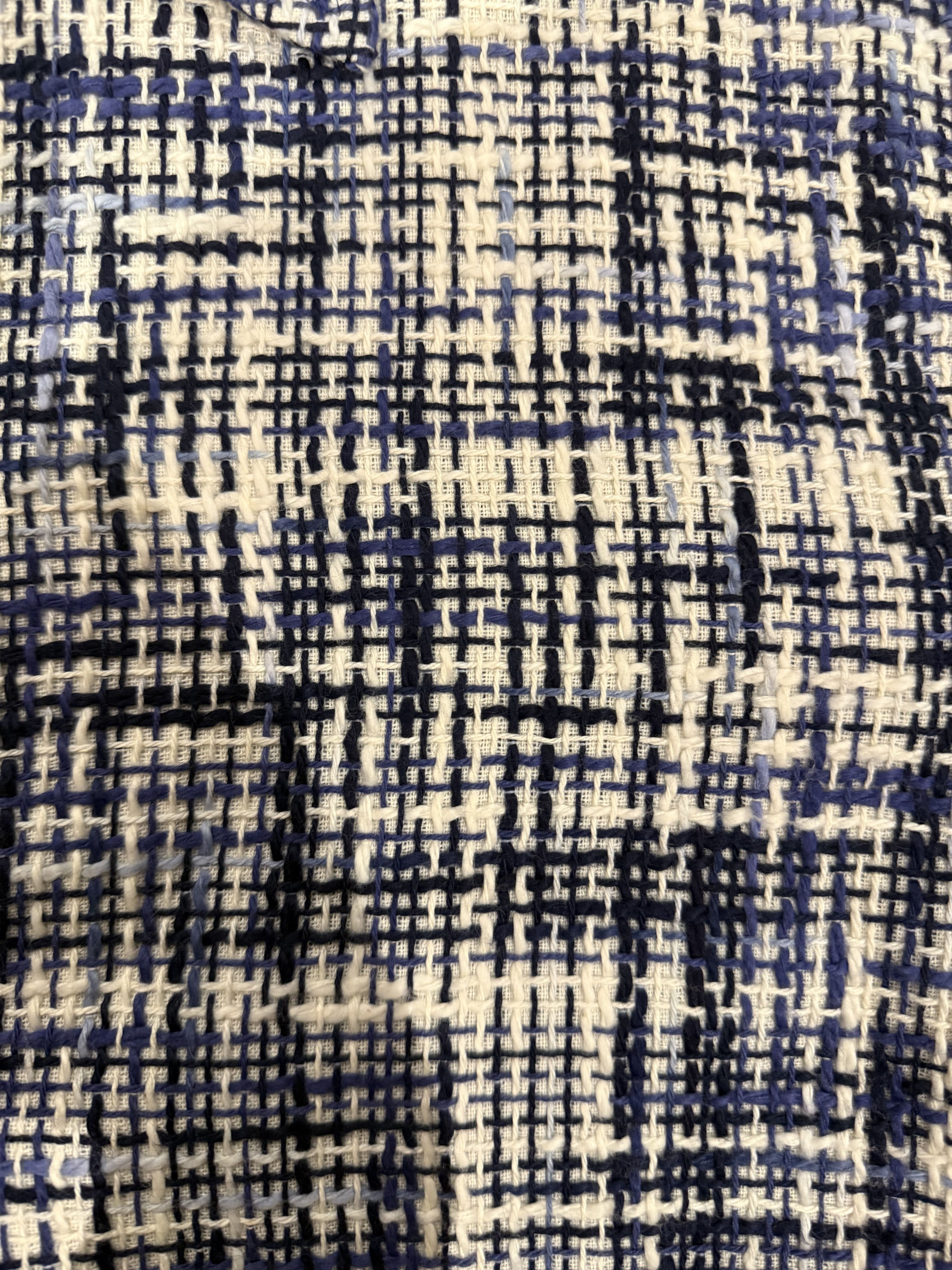 Libero 💚 Libero Azzurro Tweed Blouson Large NEW Size US L / EU 52-54 / 3 - 11 Thumbnail