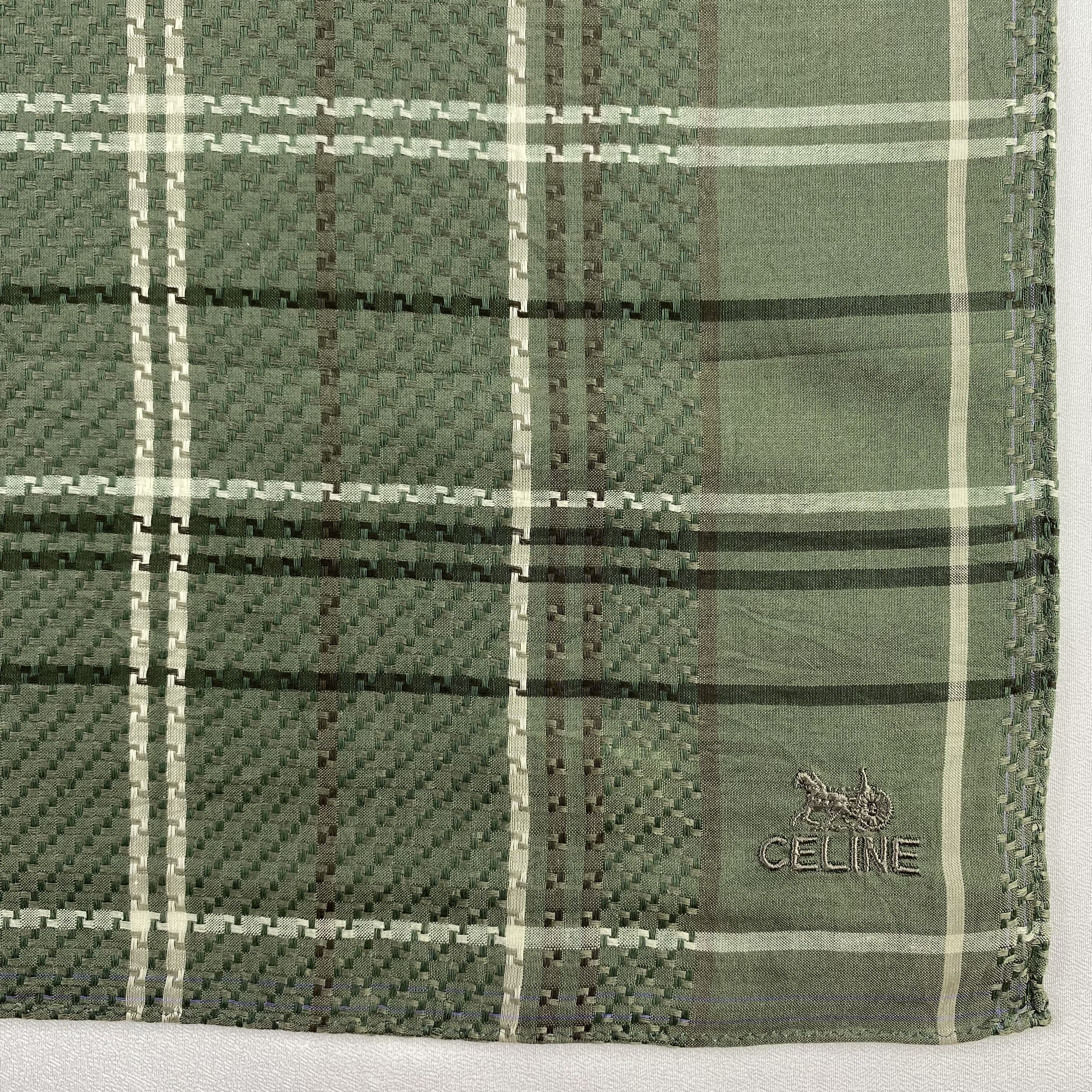 Celine × Vintage Celine Neckerchief / Bandana / Handkerchief-P763 Size ONE SIZE - 3 Thumbnail