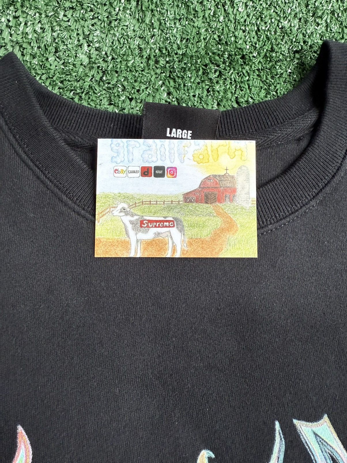 Revenge Revenge “Fuck Vetements” Crewneck Size US L / EU 52-54 / 3 - 2 Thumbnail